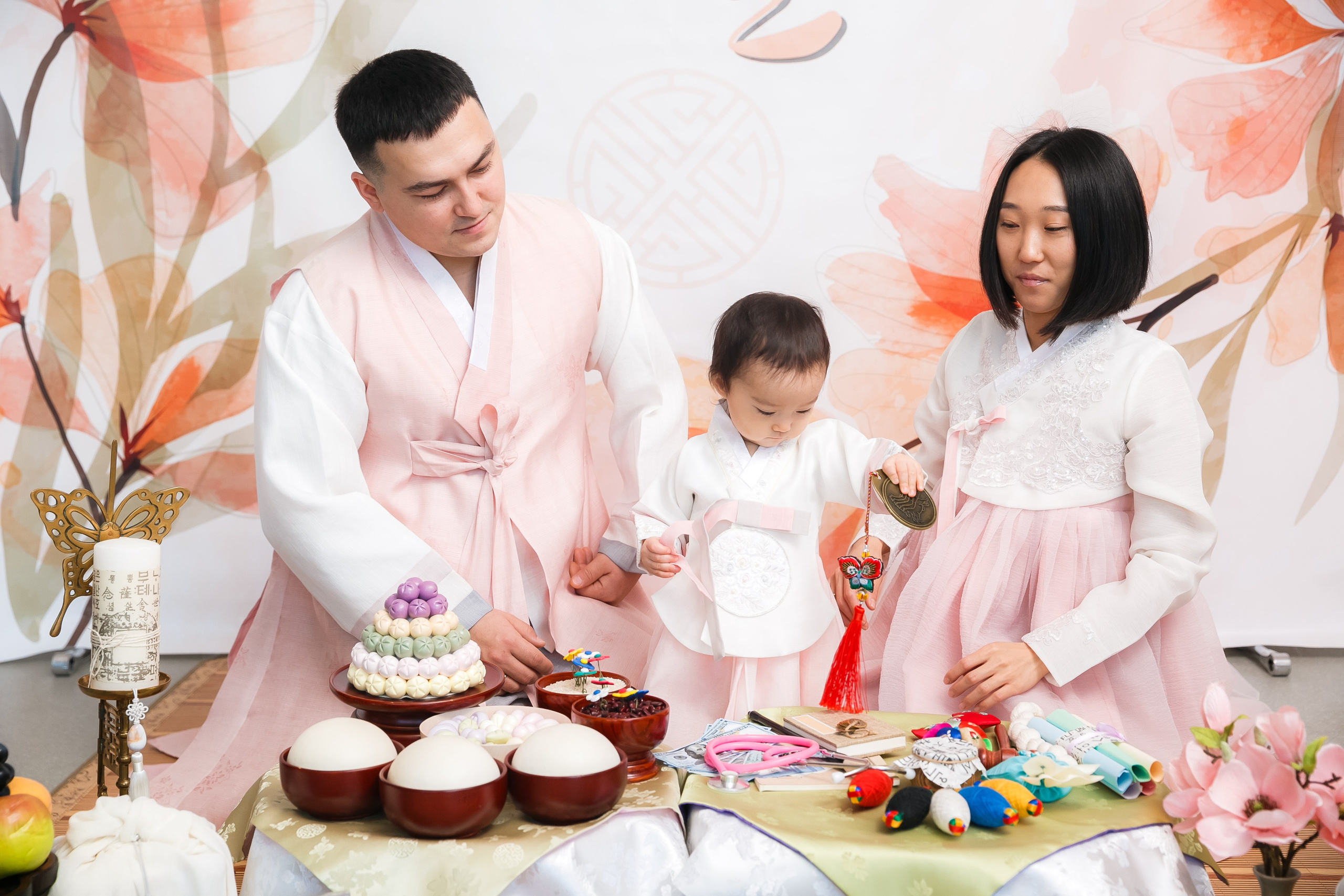 축돌 Утренняя церемония (семья). «Инбок» Фото студия