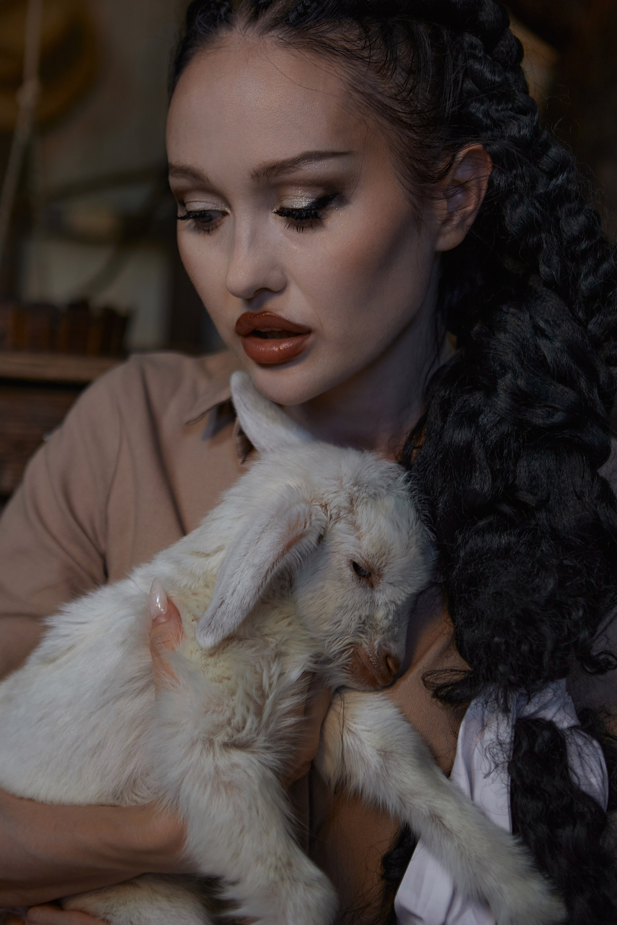 Фотосессия с маленькой козочкой. Семейный и свадебный фотограф в Краснодаре Михеева Светлана