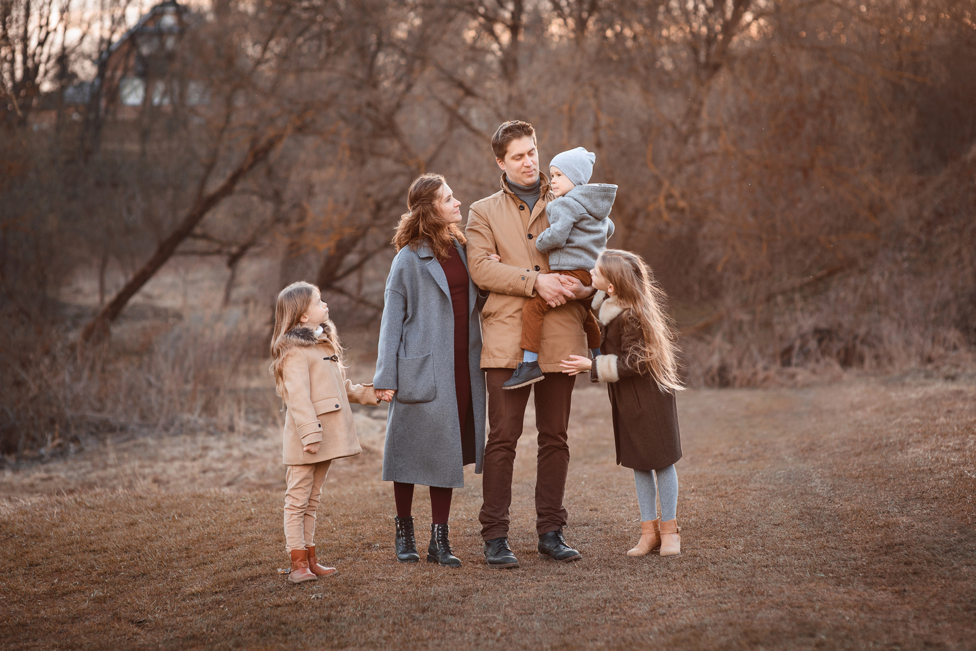 Семейная фотосъемка на природе/в студии. Семейный и женский фотограф Красноярск Екатерина Пусенкова