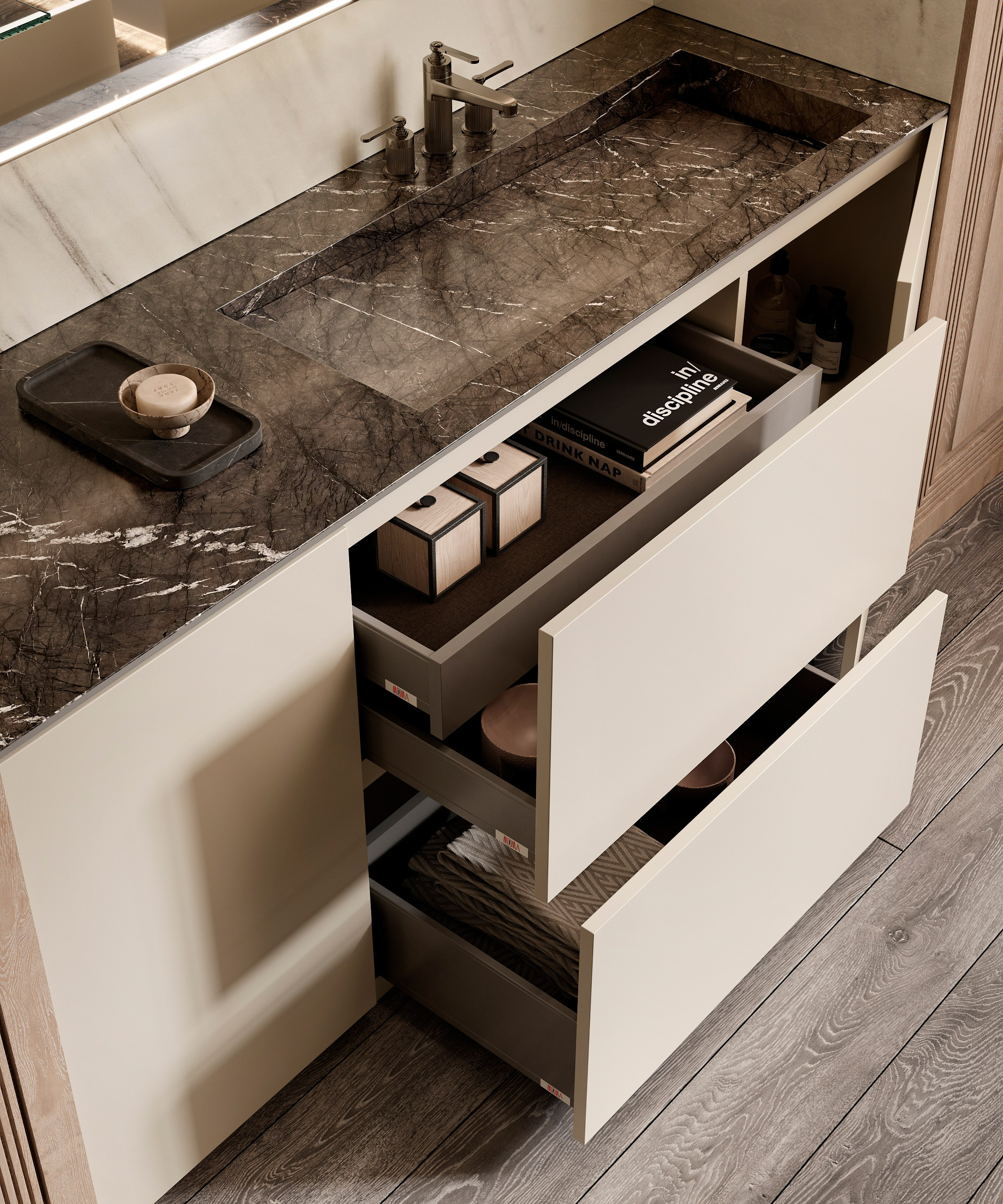 MOMA Design | BOXLINE 04 scene. Interior visualisation | avocado.render