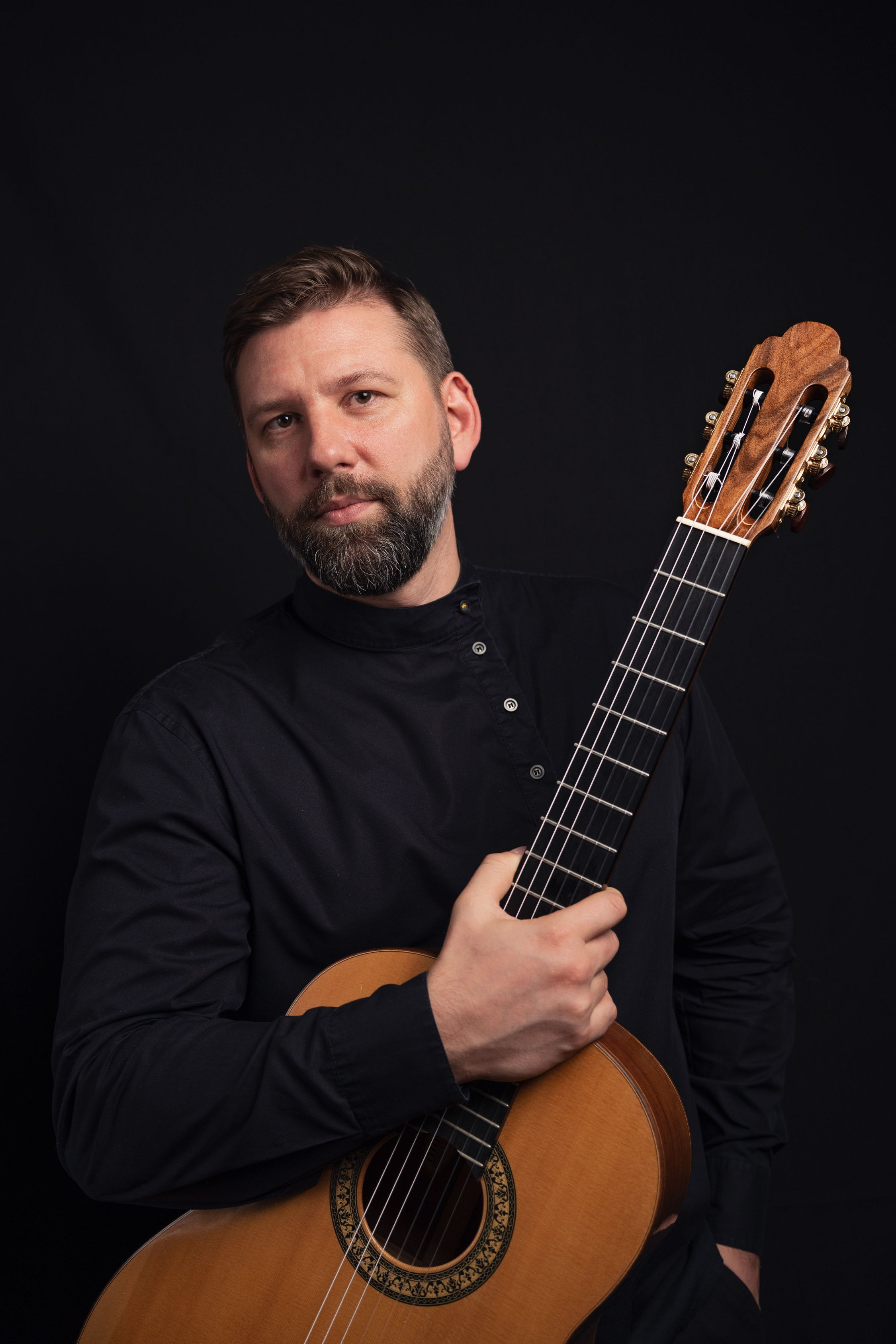 Фотосессия мужской портрет (гитара). Яростный фотолюбитель Vervie Vitoe