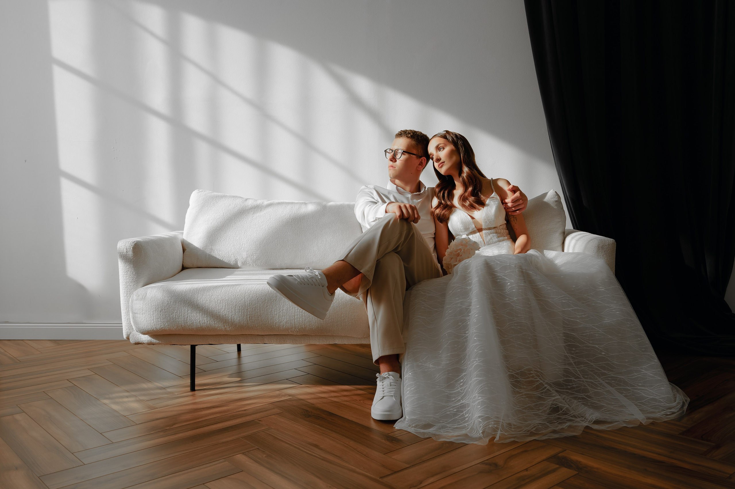 Ганна і Мацвей. Мужской портрет, женский портрет, смелые образы (Минск, Беларусь)