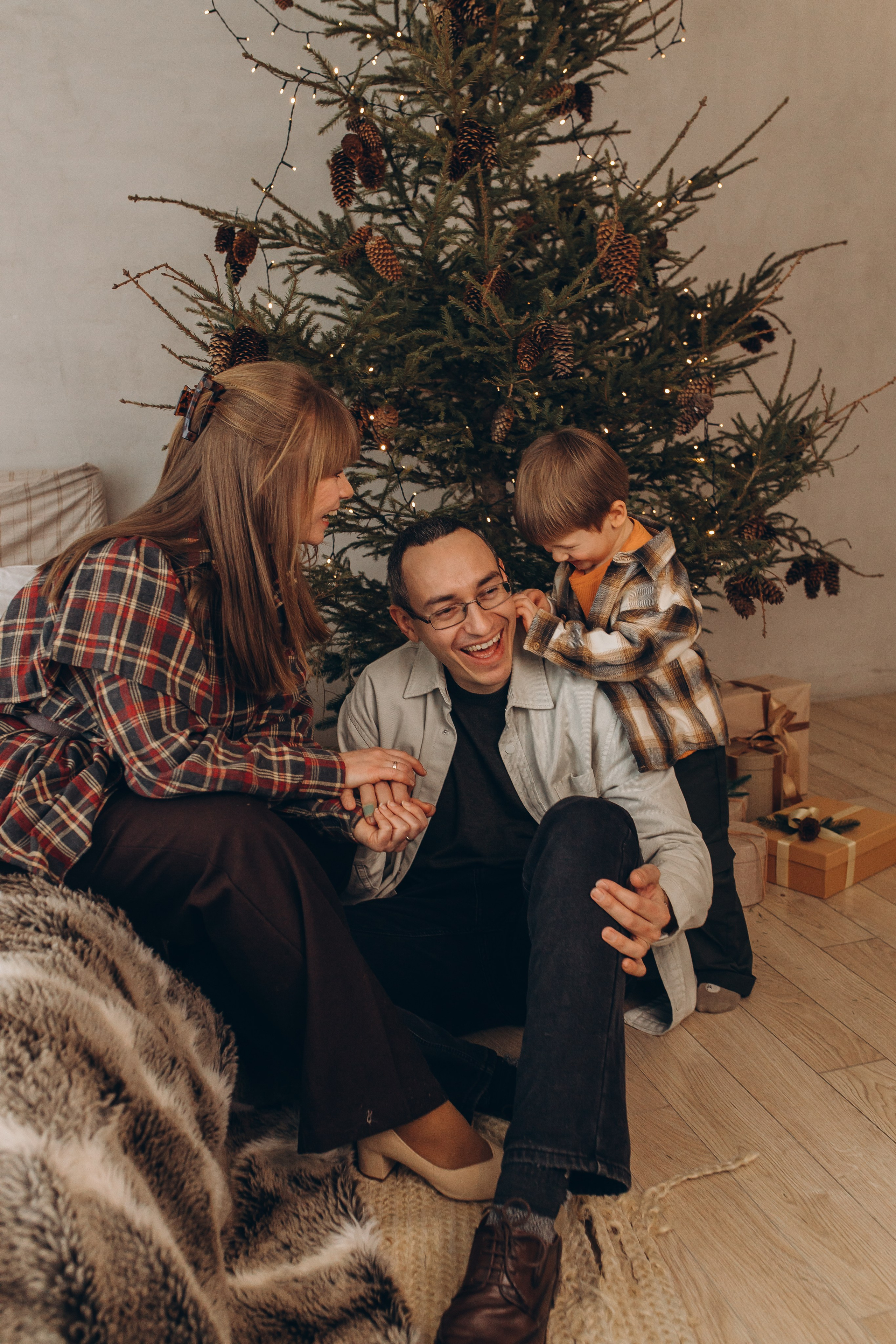 Новогодние фотографии. Семейный фотограф Маруся Самылкина в Санкт-Петербурге