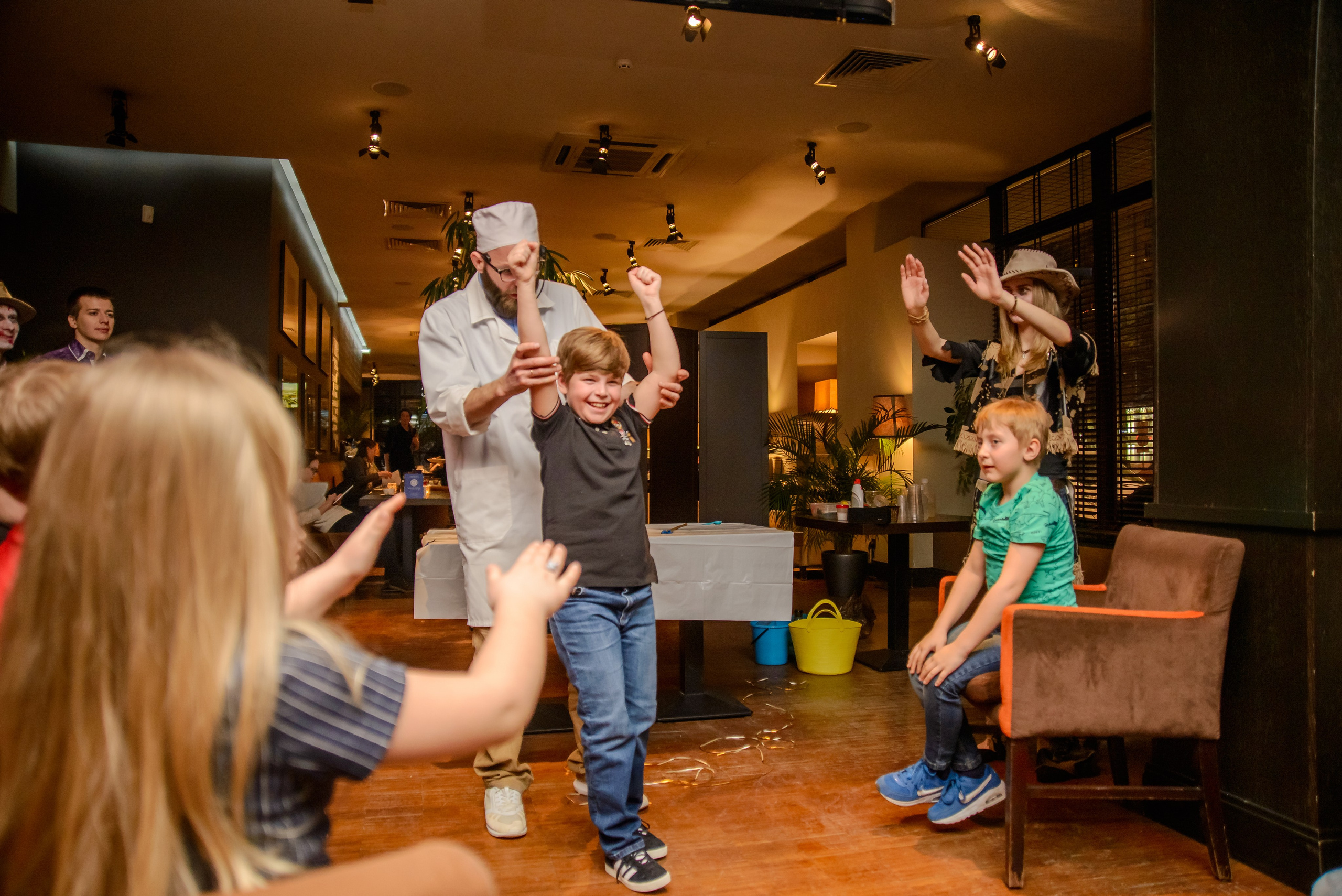 Детский день рождения в ресторане