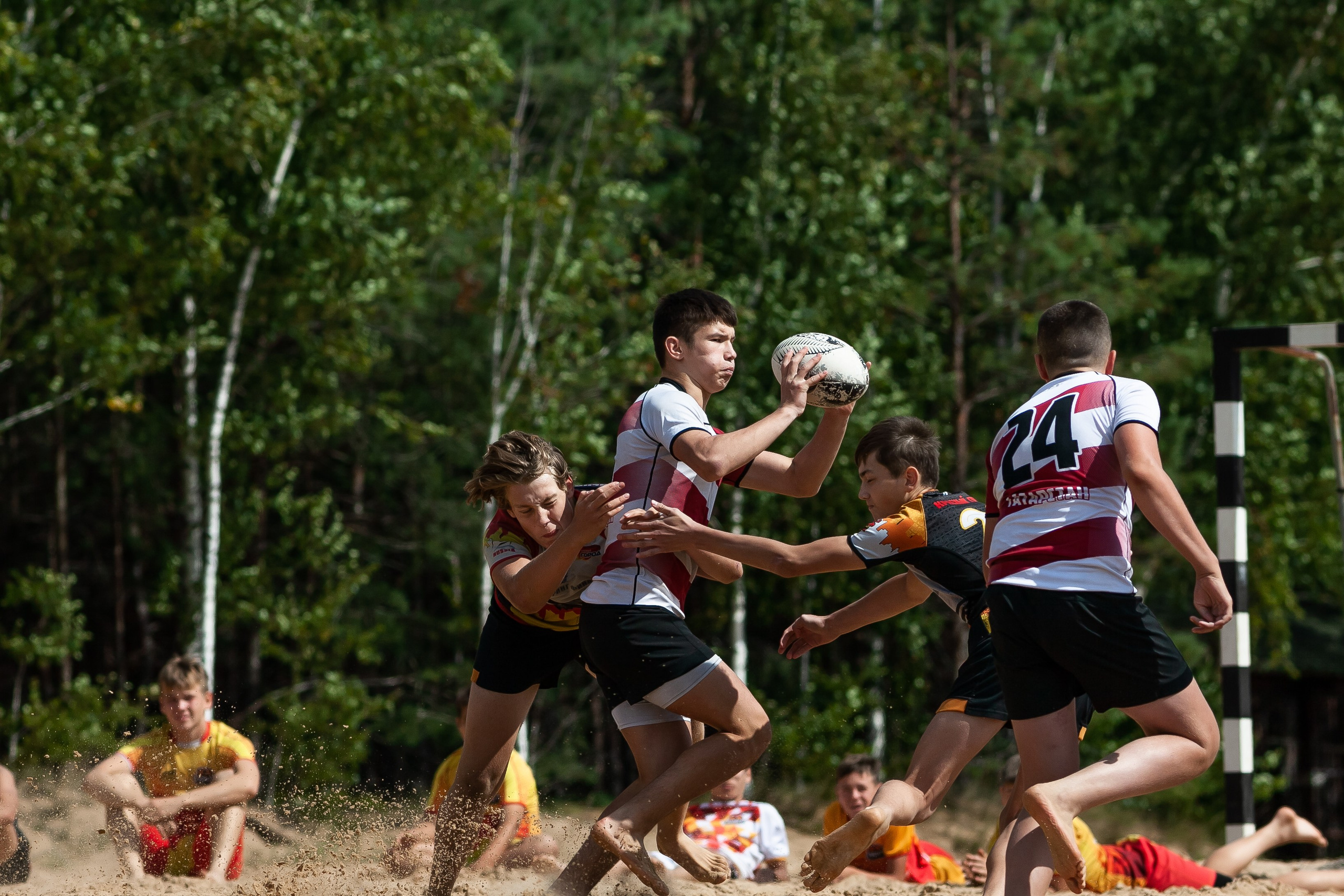 «Кубок «Молота» по пляжному Регби. Фотография