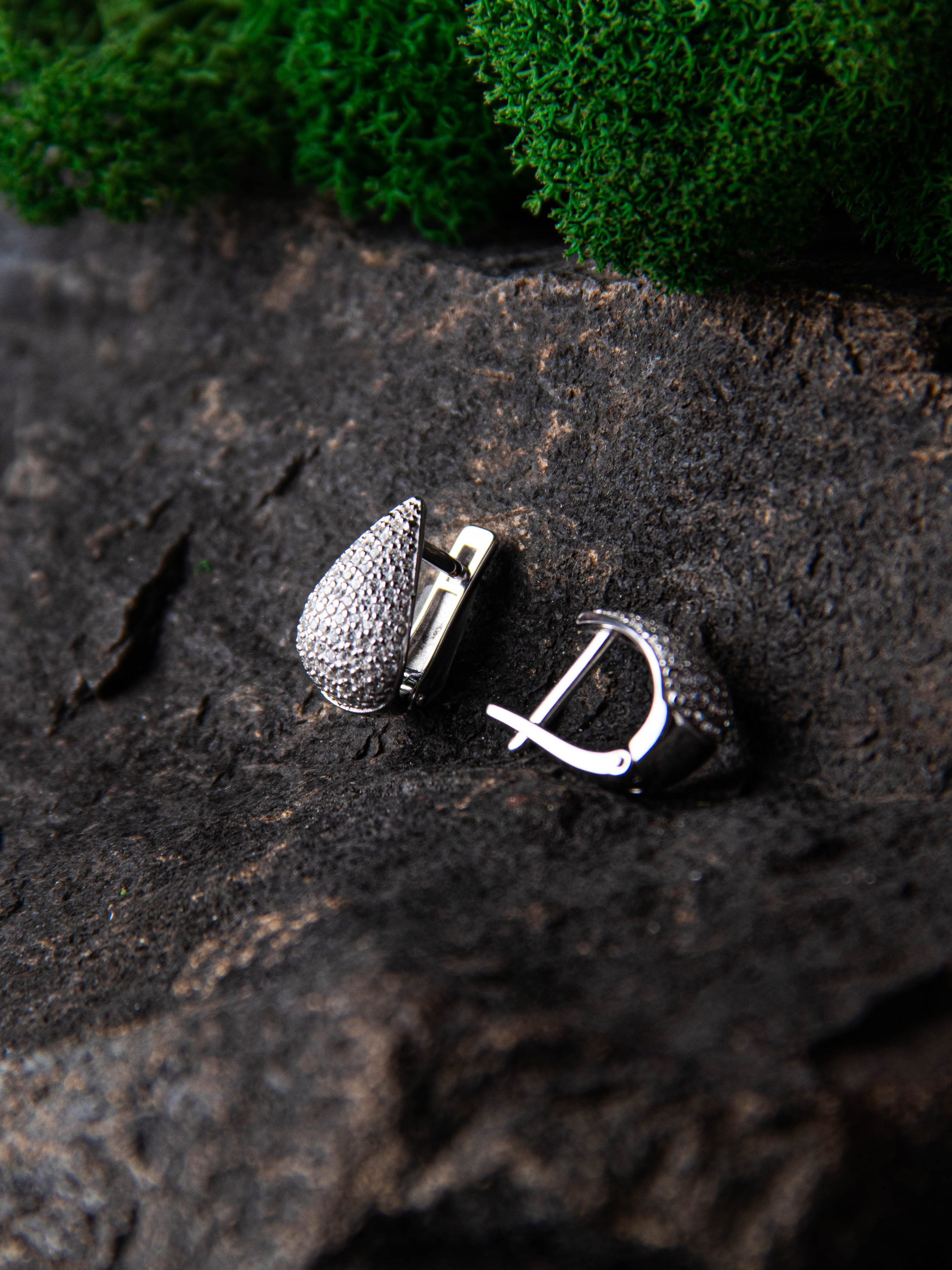 Серьги серебро. «Матрица»