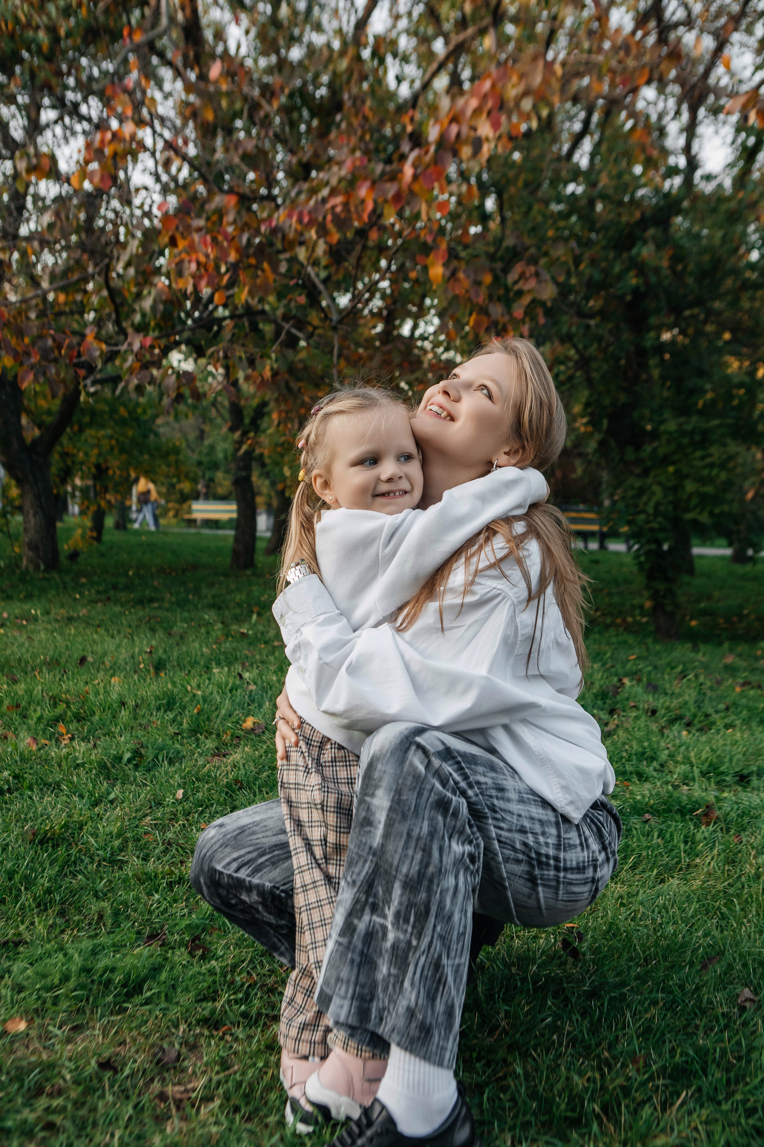 Семейная прогулочная фотосессия. Свадебный и семейный фотограф Ибрагимова Мария из Екатеринбурга