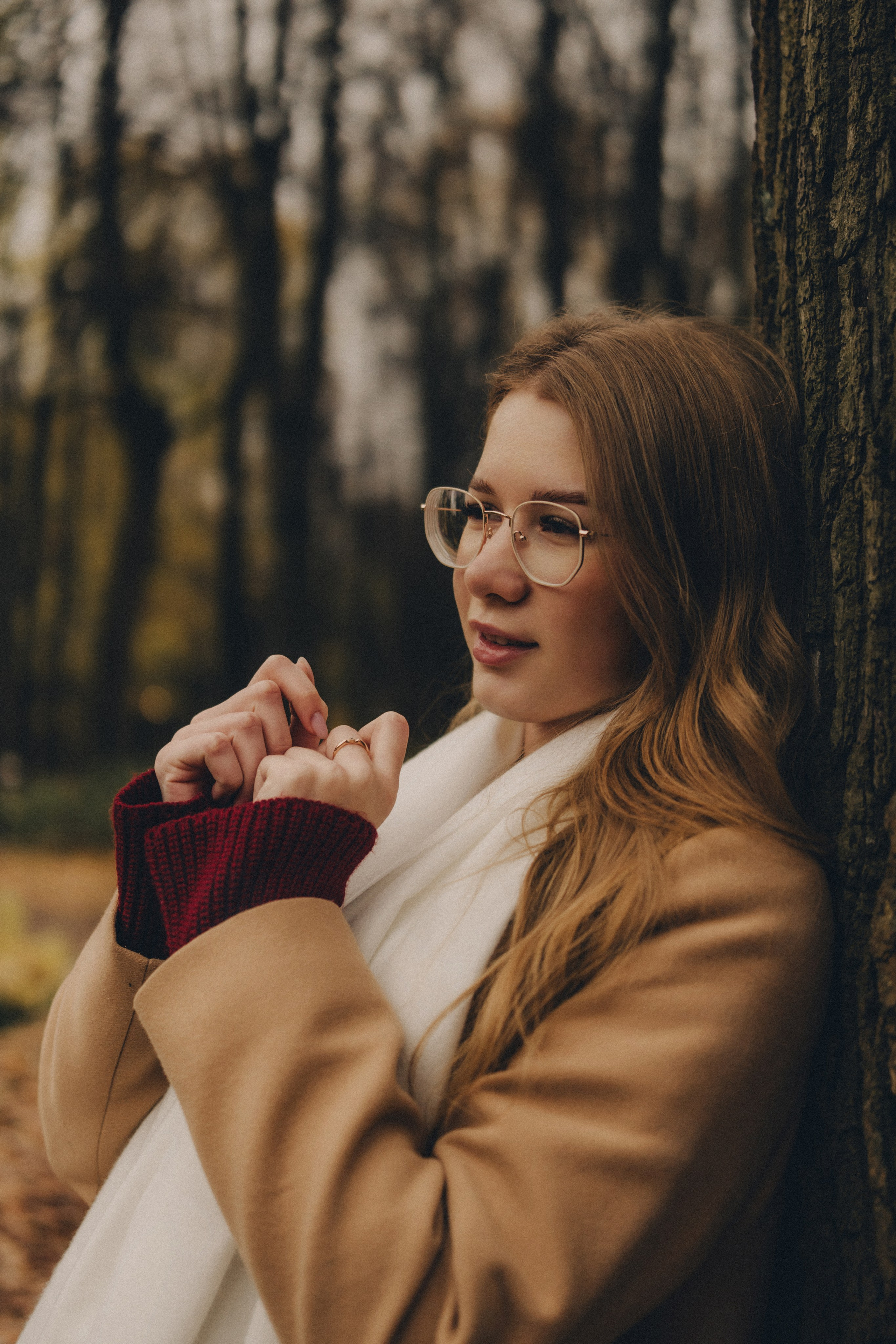 Ирина | осенняя фотосессия Нескучный сад. Портретный фотограф Москва