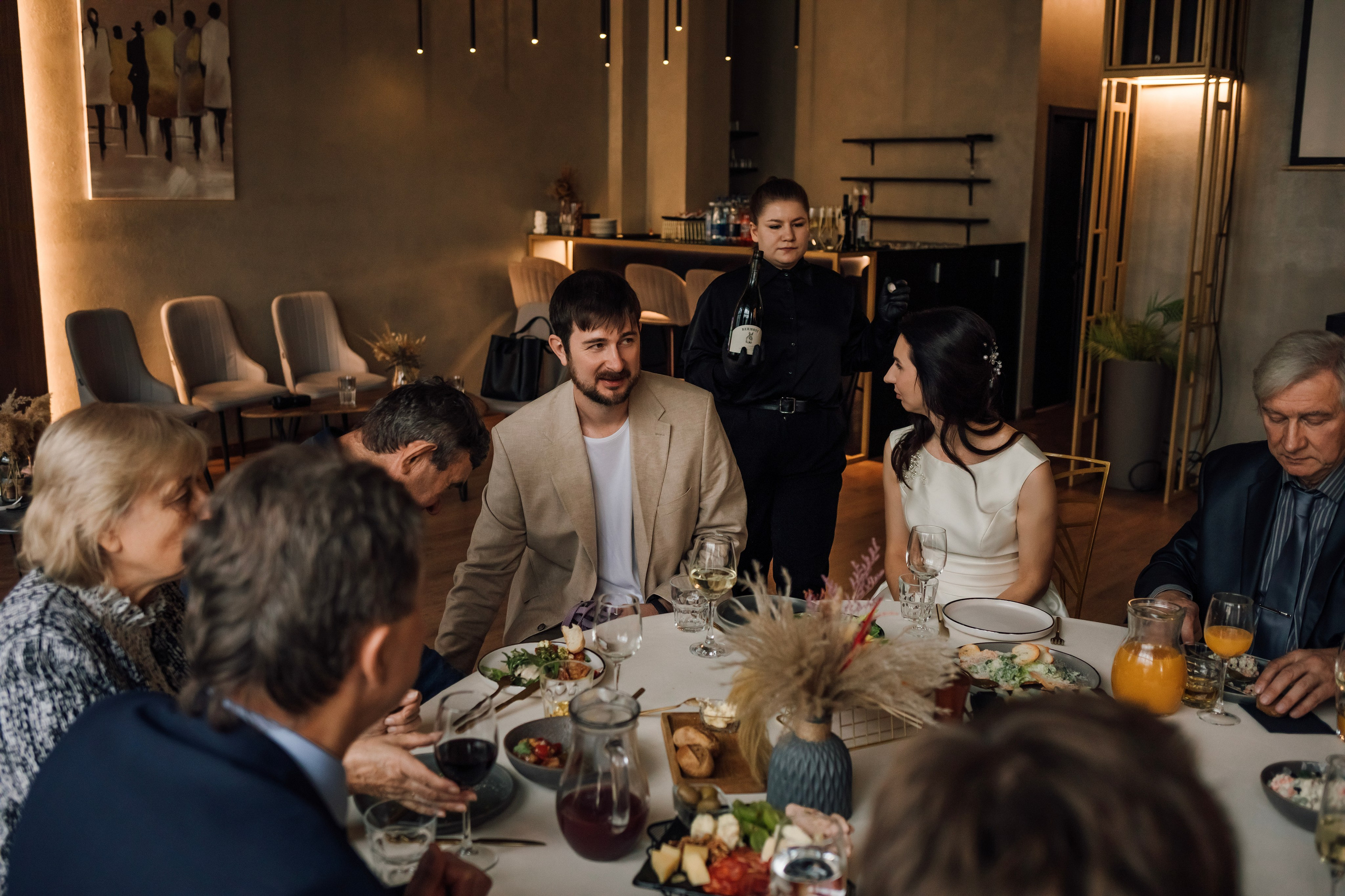 Таня и Миша. Свадьба в лофте. Свадебный и семейный фотограф в Москве Евгения Лисина