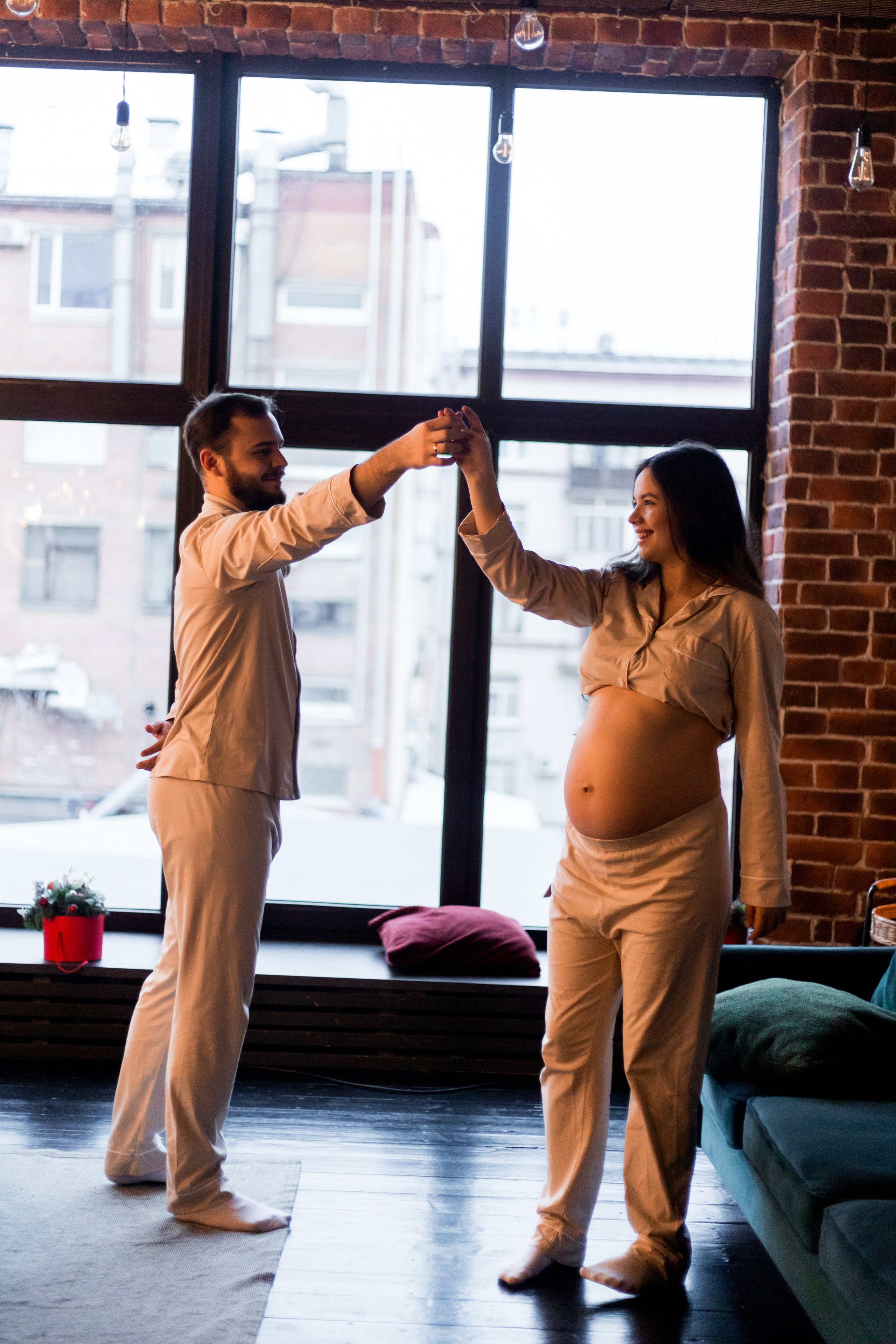 Новогодние Мира и Дима. Фотограф в Петербурге