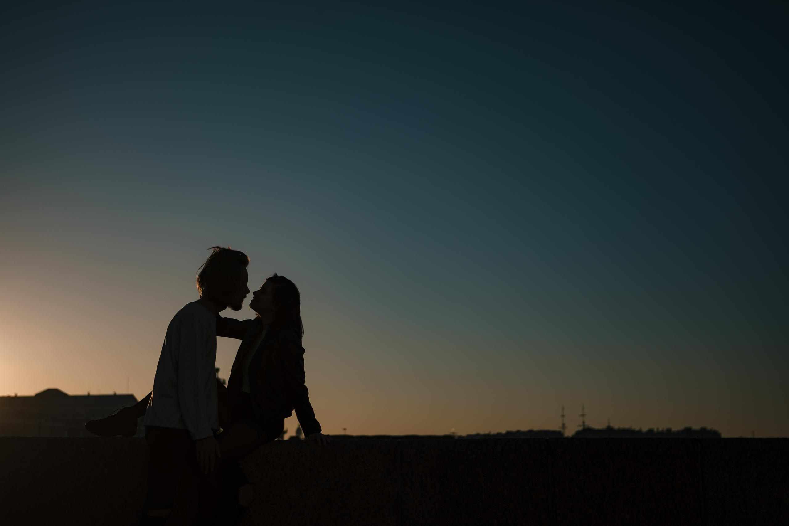 Чувственная фотосъемка лав-стори в Санкт-Петербурге