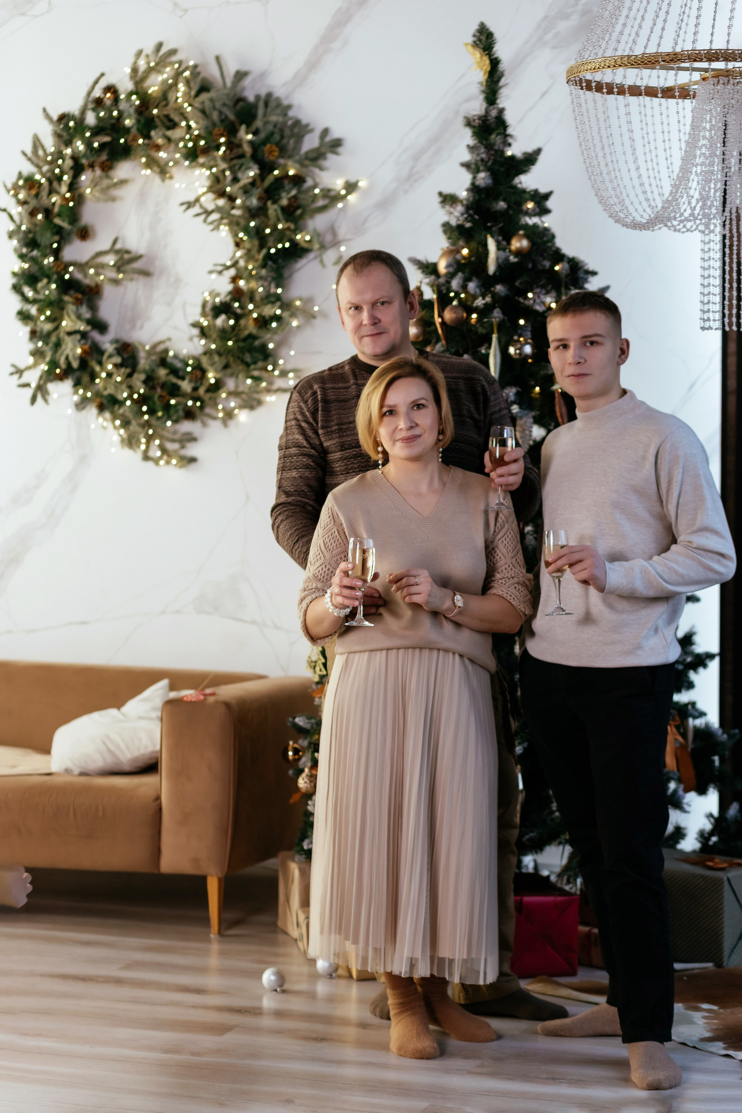 Новогодняя семейная съёмка. EtoStudio. Семейный фотограф в Минске Приболовец Светлана