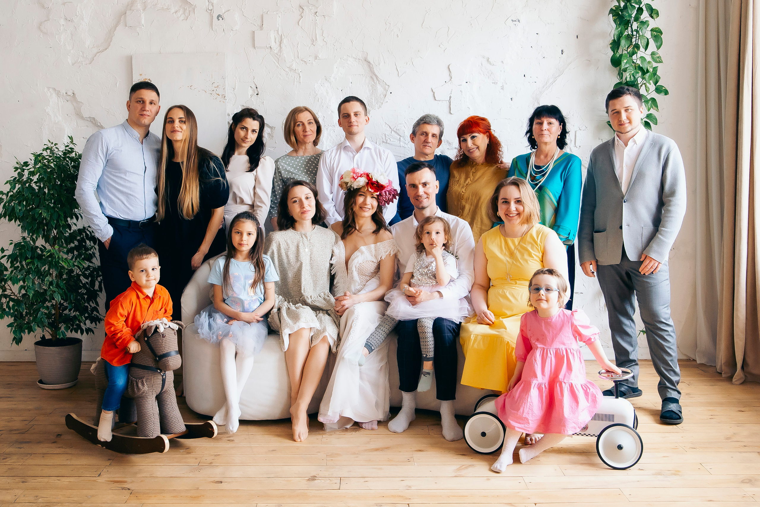 Свадебная съёмка в студии. Дарья и Роман. Свадебный, семейный фотограф, контент съёмка. Екатеринбург. Елена Граф