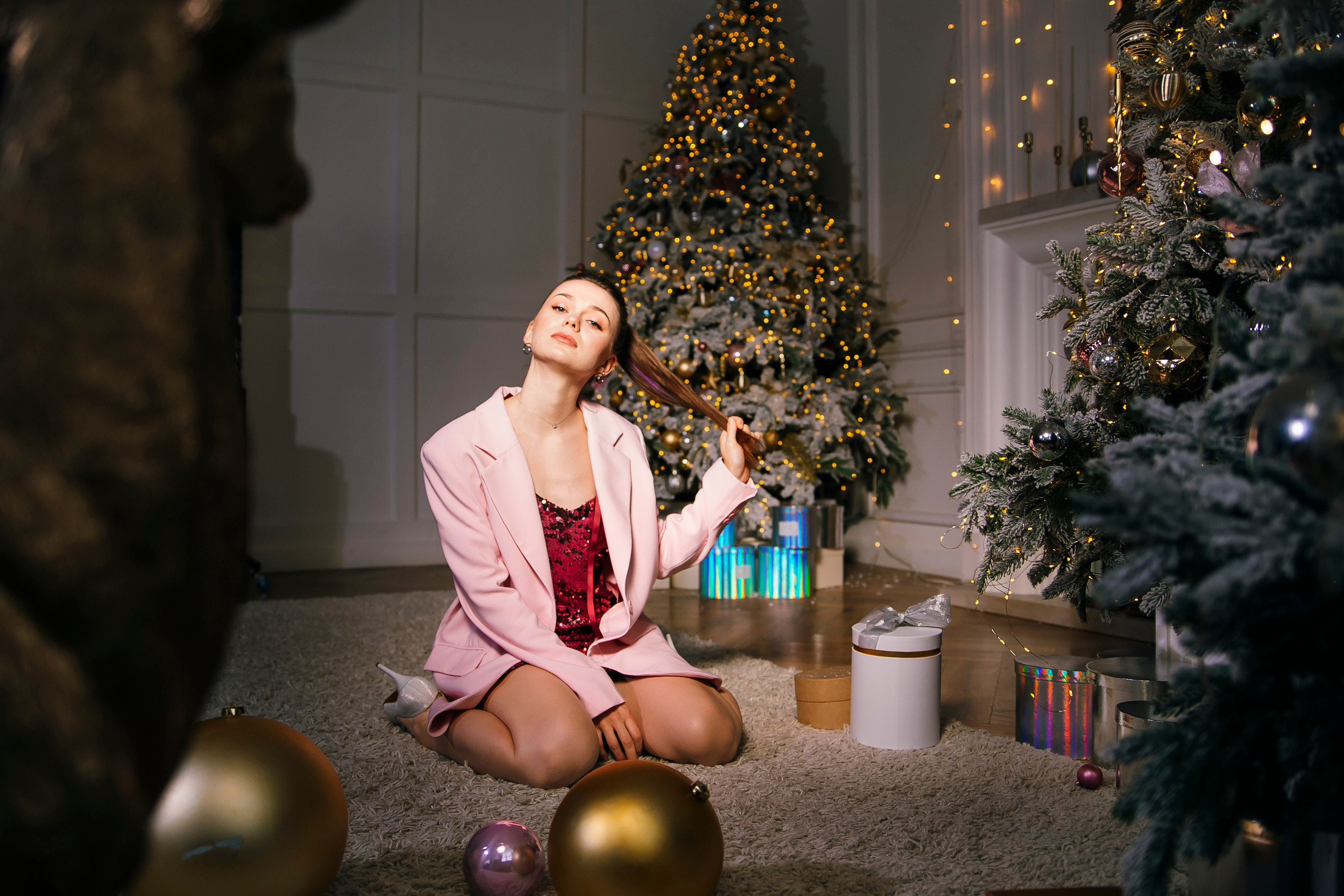 Индивидуальная новогодняя фотосессия. Свадебный, семейный фотограф, контент съёмка. Екатеринбург. Елена Граф