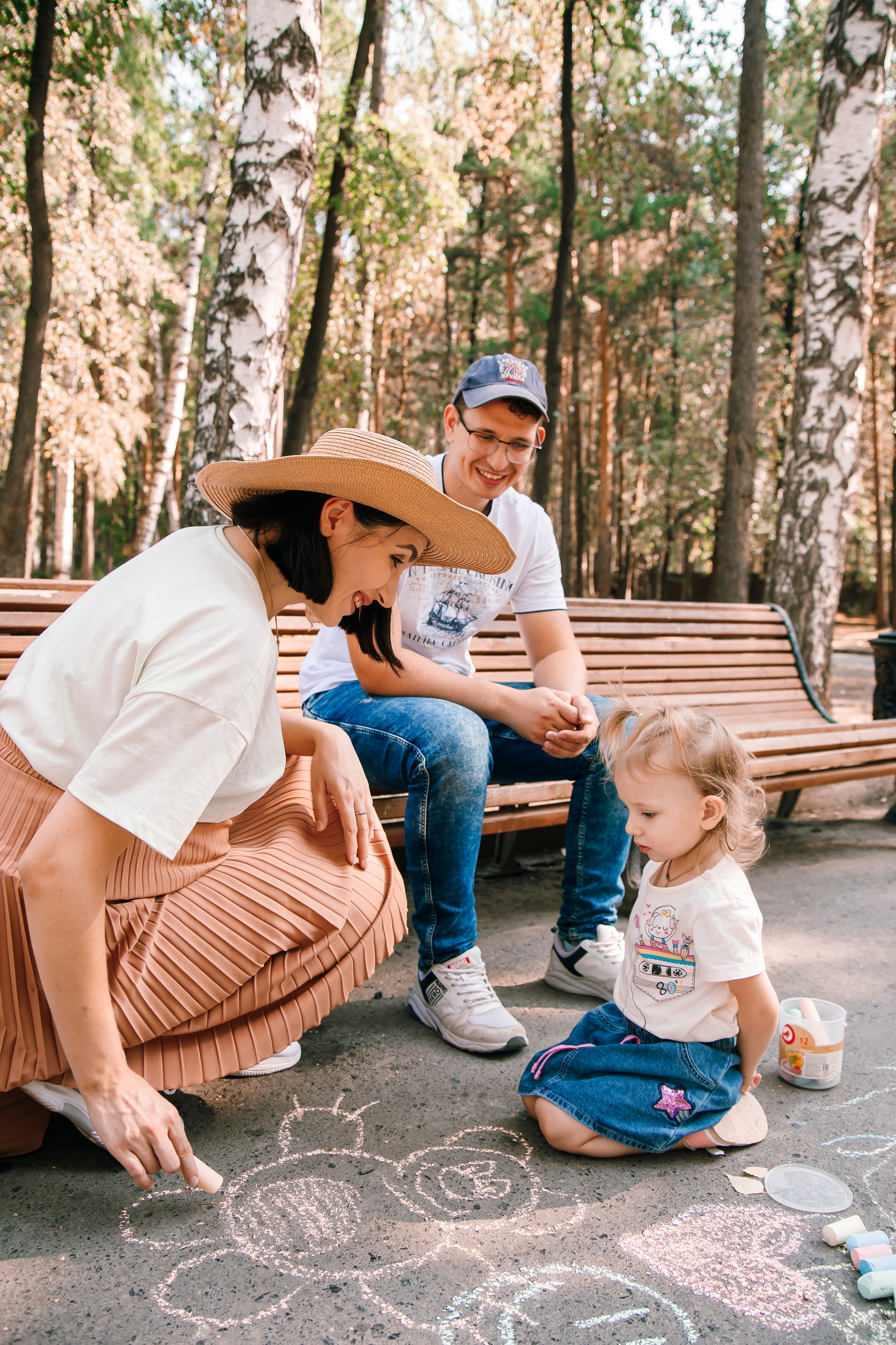 Прогулочная семейная фотосессия в Екатеринбурге. Свадебный, семейный фотограф, контент съёмка. Екатеринбург. Елена Граф