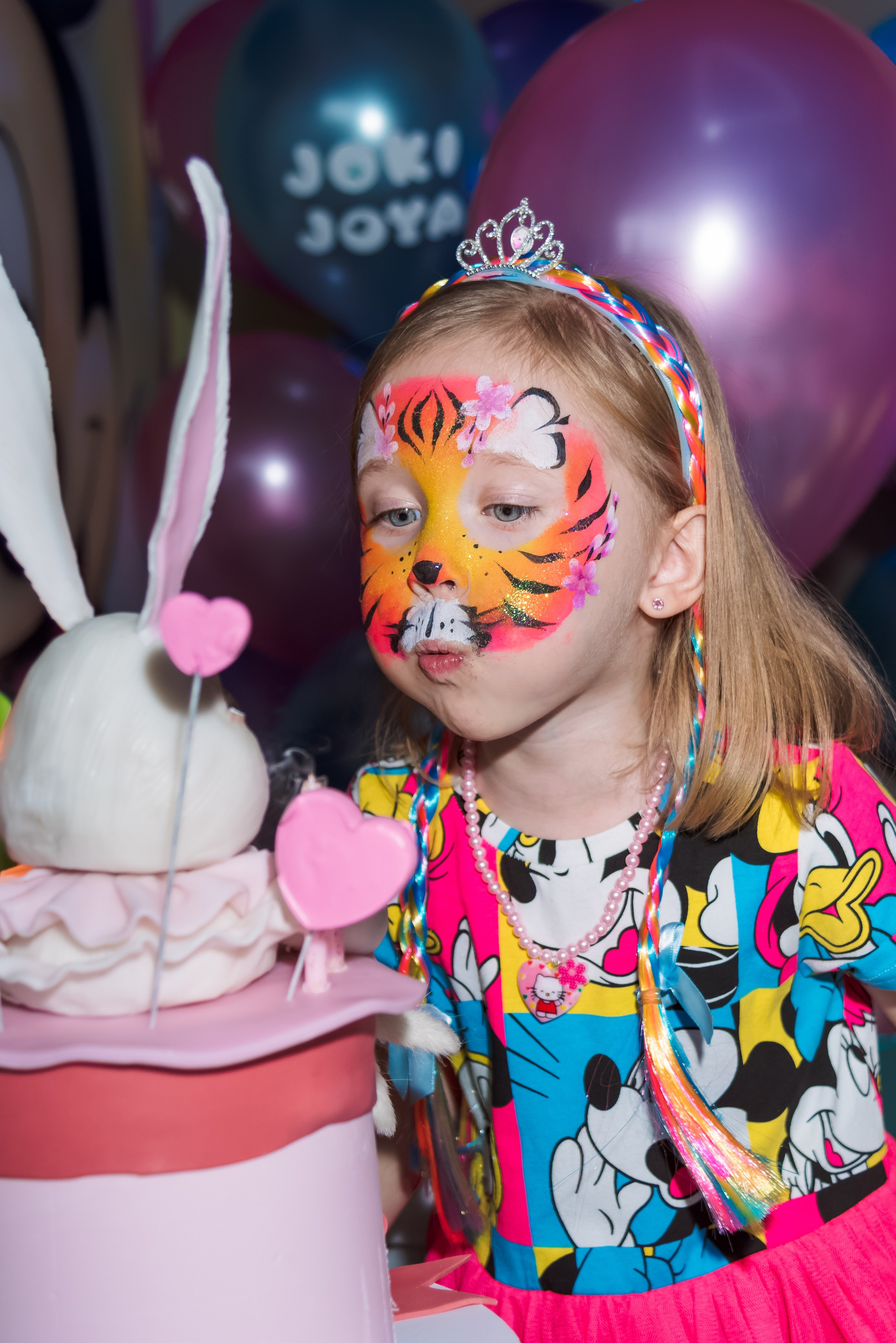 Веселое 4х-летие Алисы. Фотограф в Москве Анастасия Бабкина