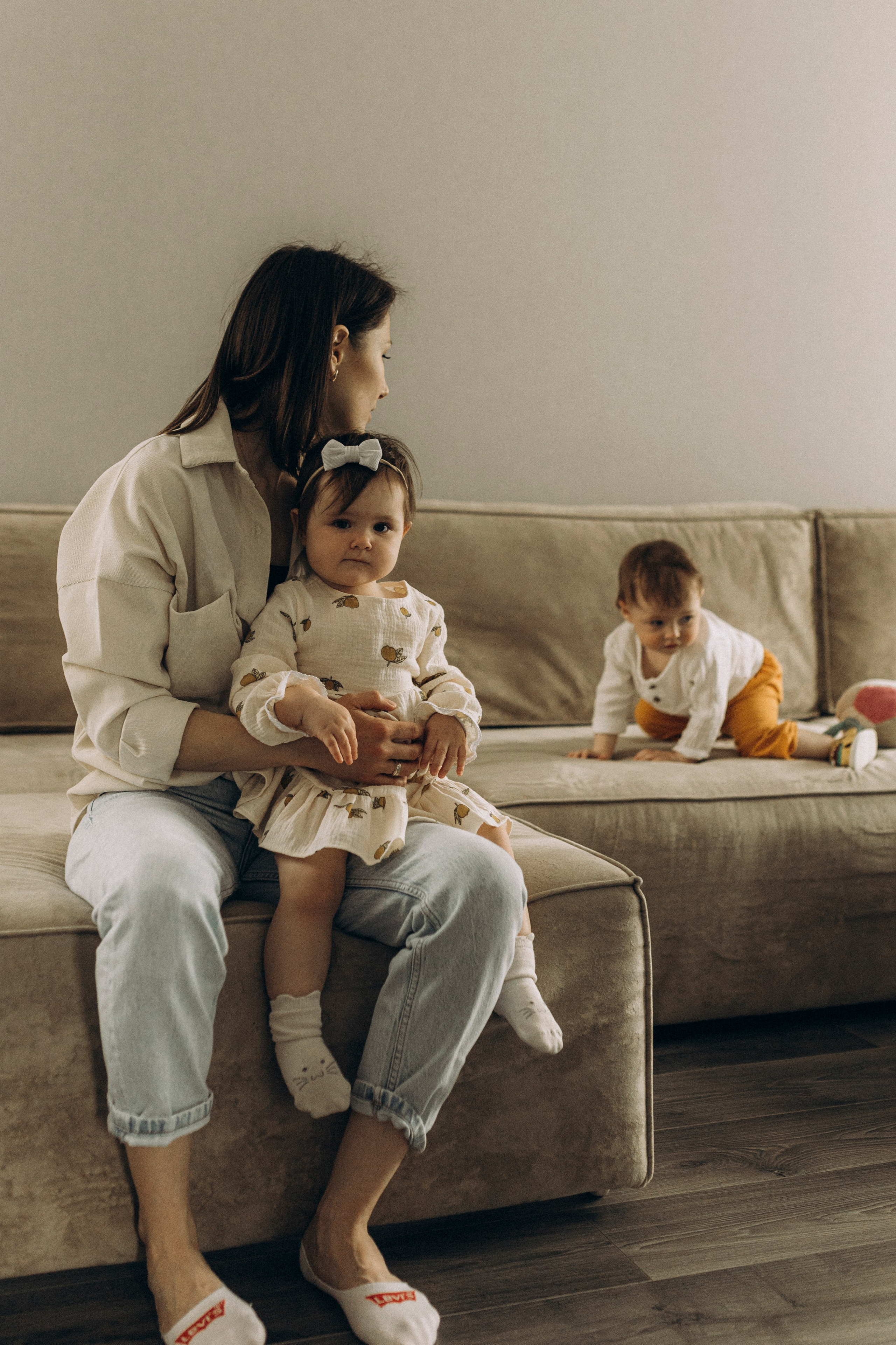 Домашняя семейная фотосессия. Семейный и детский фотограф в Рязани Васюгова Мария
