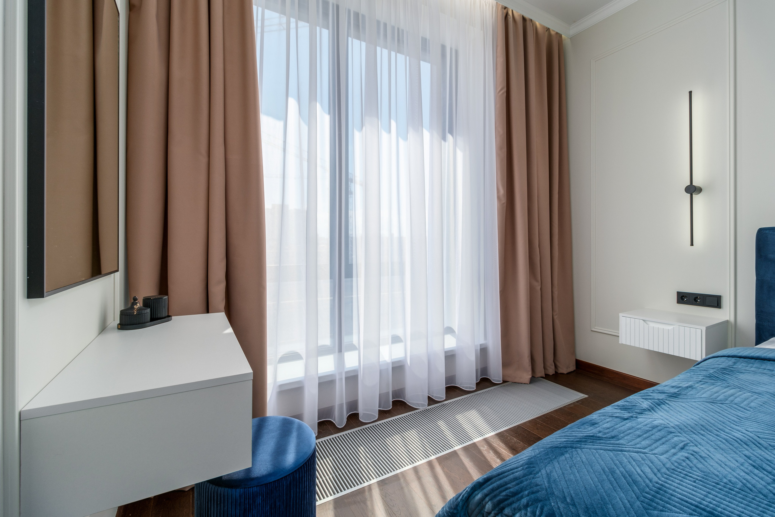 Интерьерная фотосессия двухкомнатной квартиры