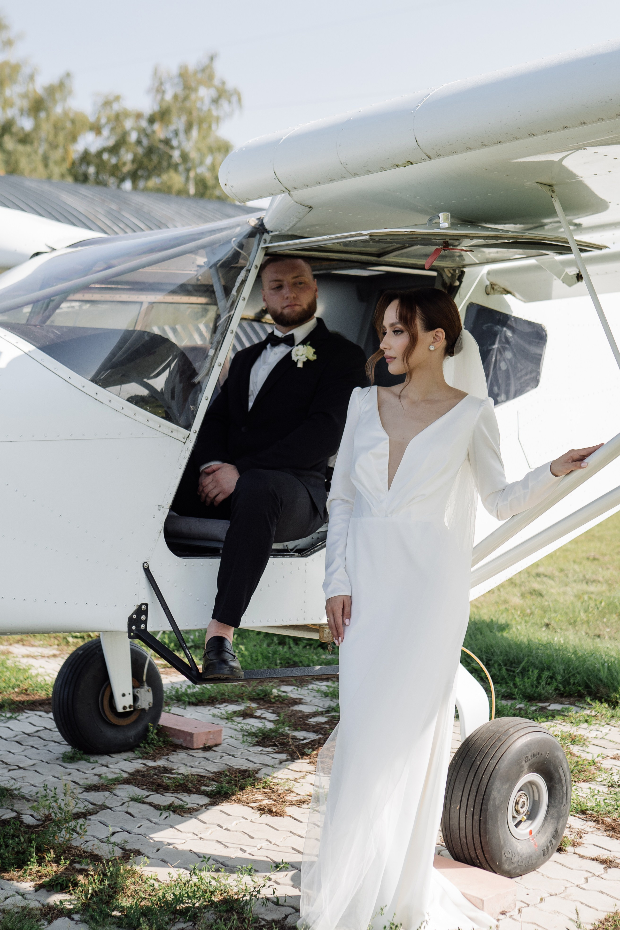 Аэродром. Свадебный фотограф Тольятти Москва Адамова Виктория