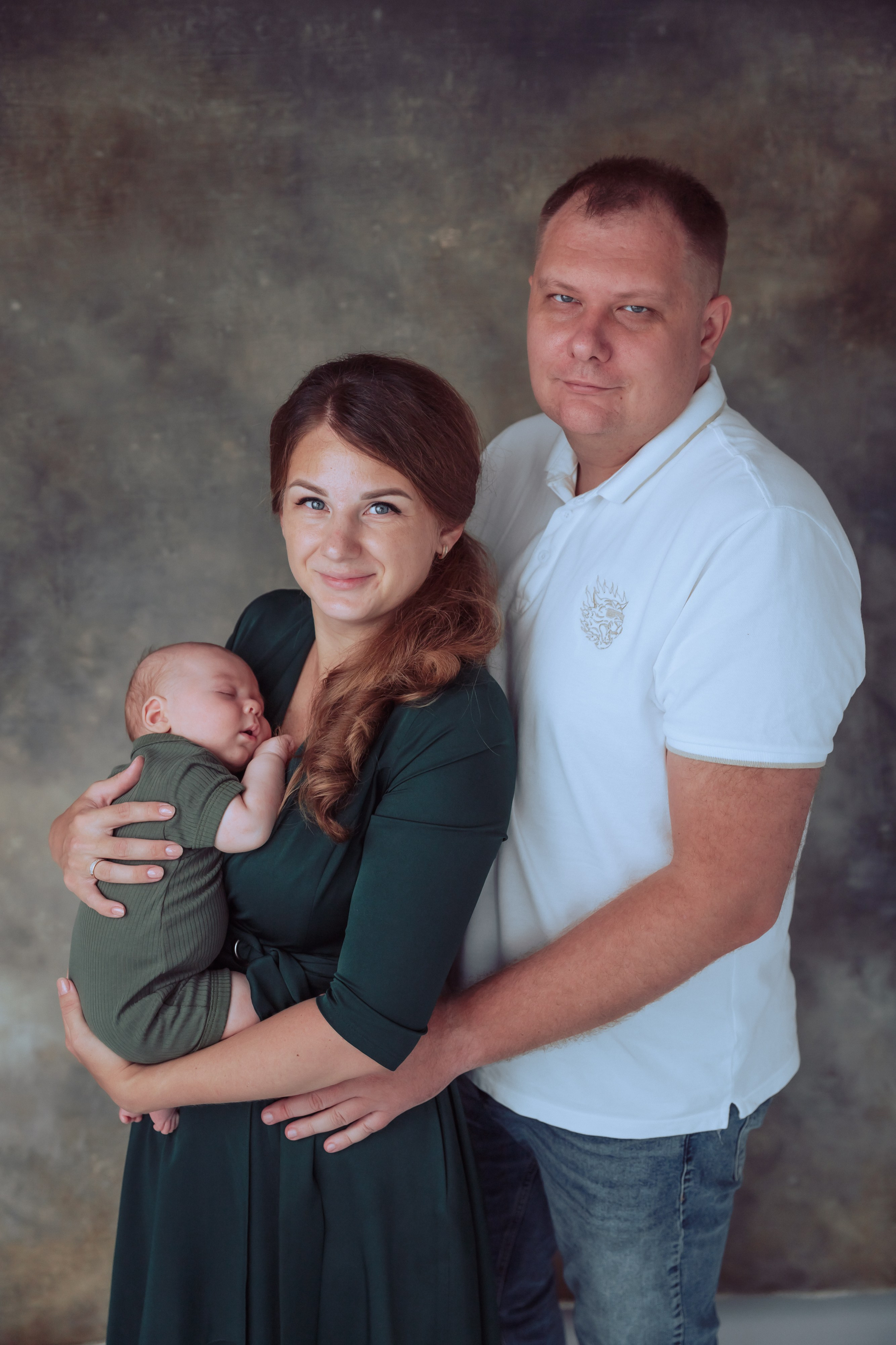 Андрею 1,5 месяца. Детский и семейный фотограф в Тамбове Алина Богданова