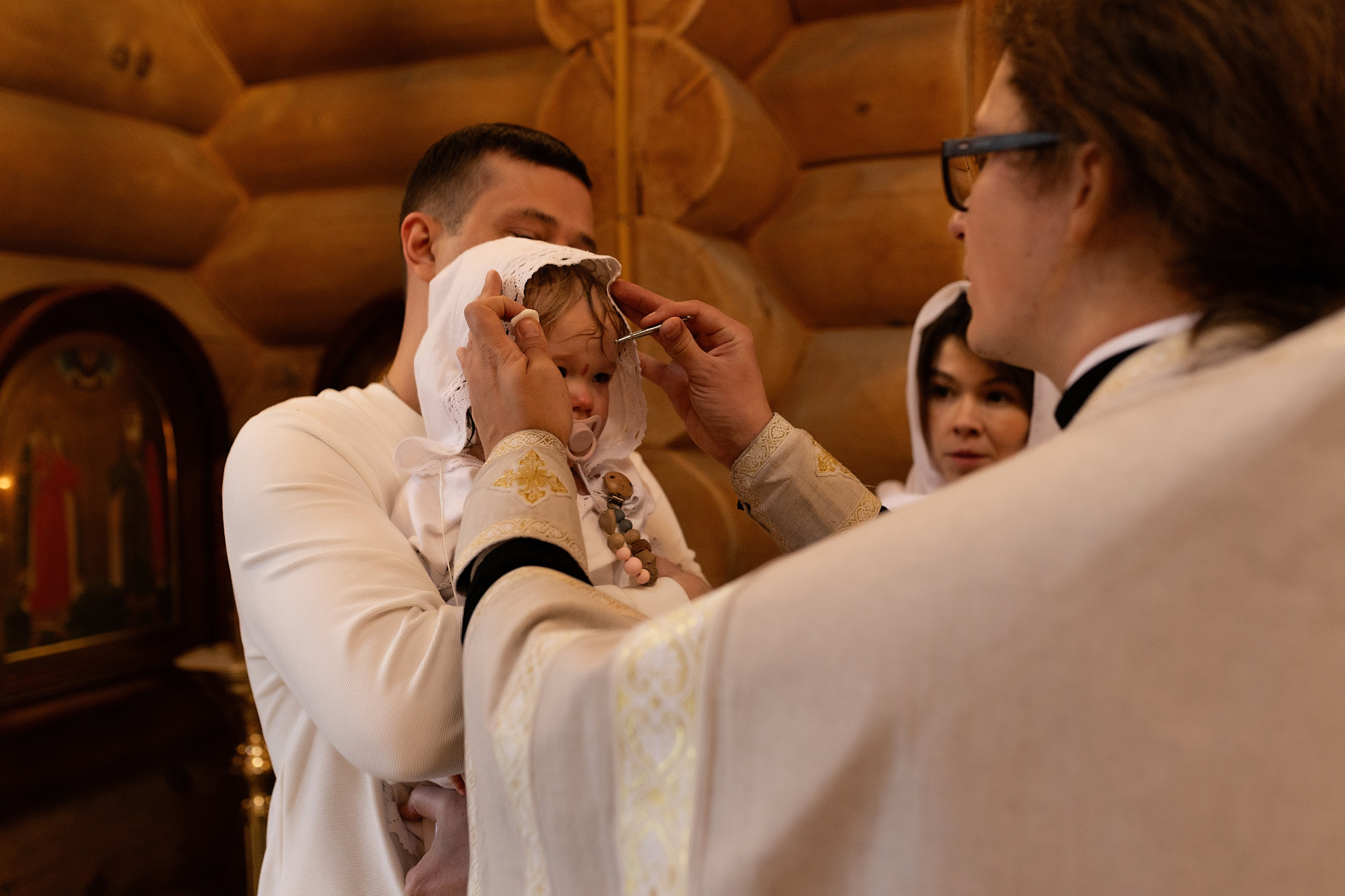 Таинство Крещения Ксении. Фотограф в Железнодорожном и Балашихе