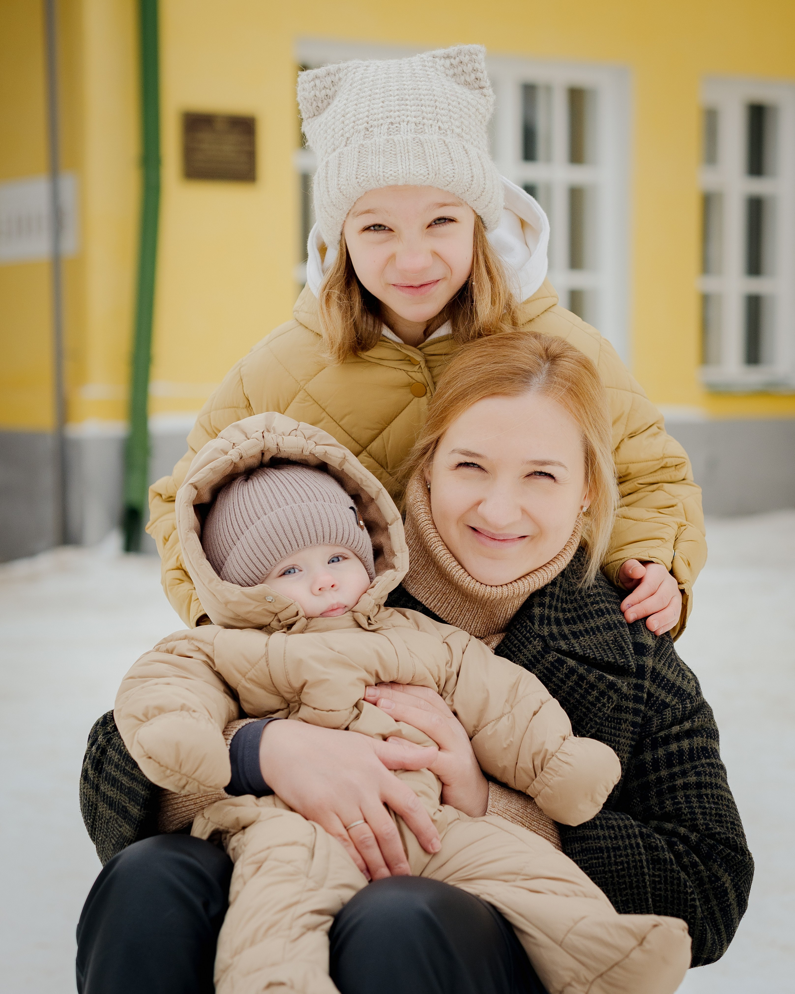Катерина и дочери. Портретный и семейный фотограф в Москве/Видное