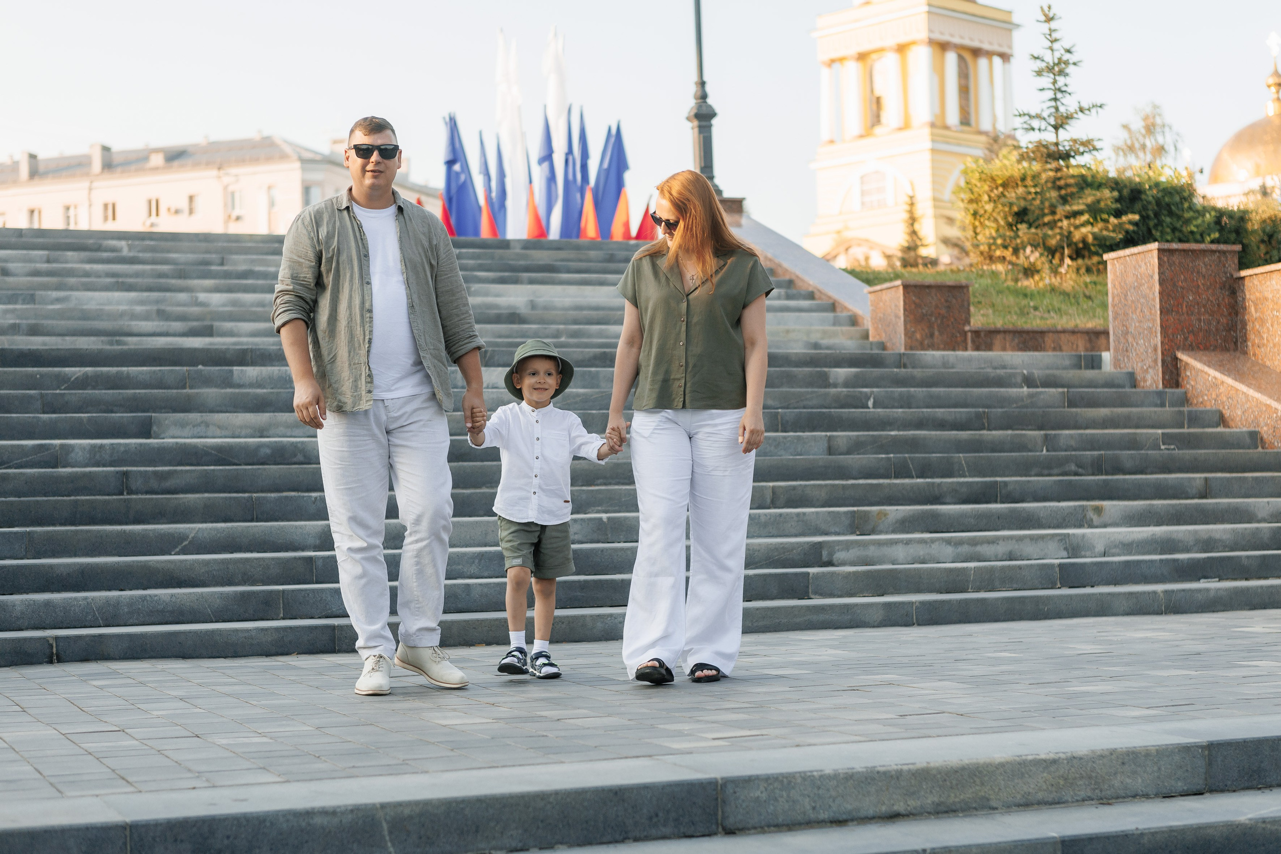 Прогулка Константин, Татьяна и Лев. Свадебный и портретный Фотограф в Липецке Дмитрий Котюков