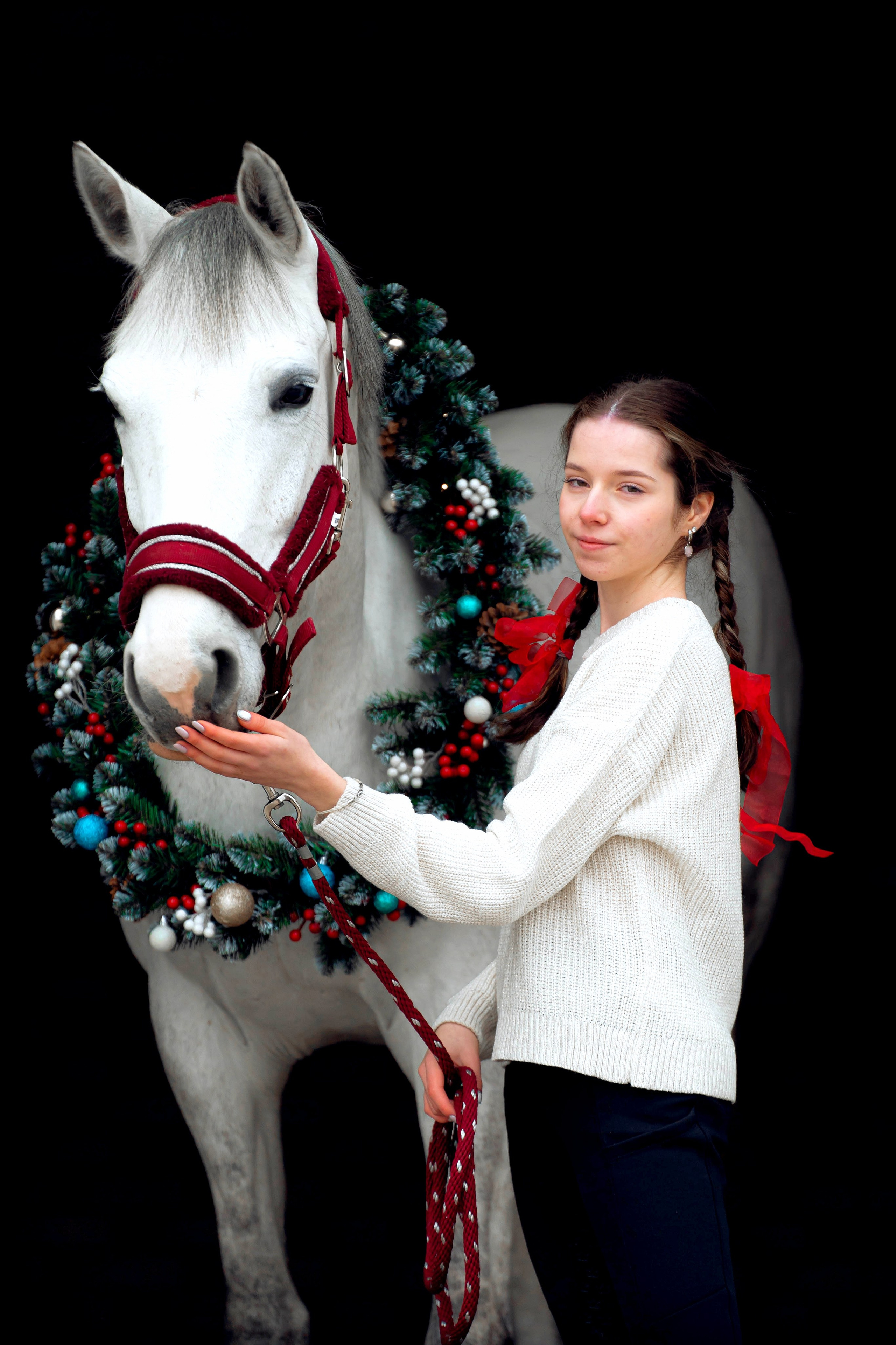 Настя и Луна. Фотограф в Москве Ленарская Дарья