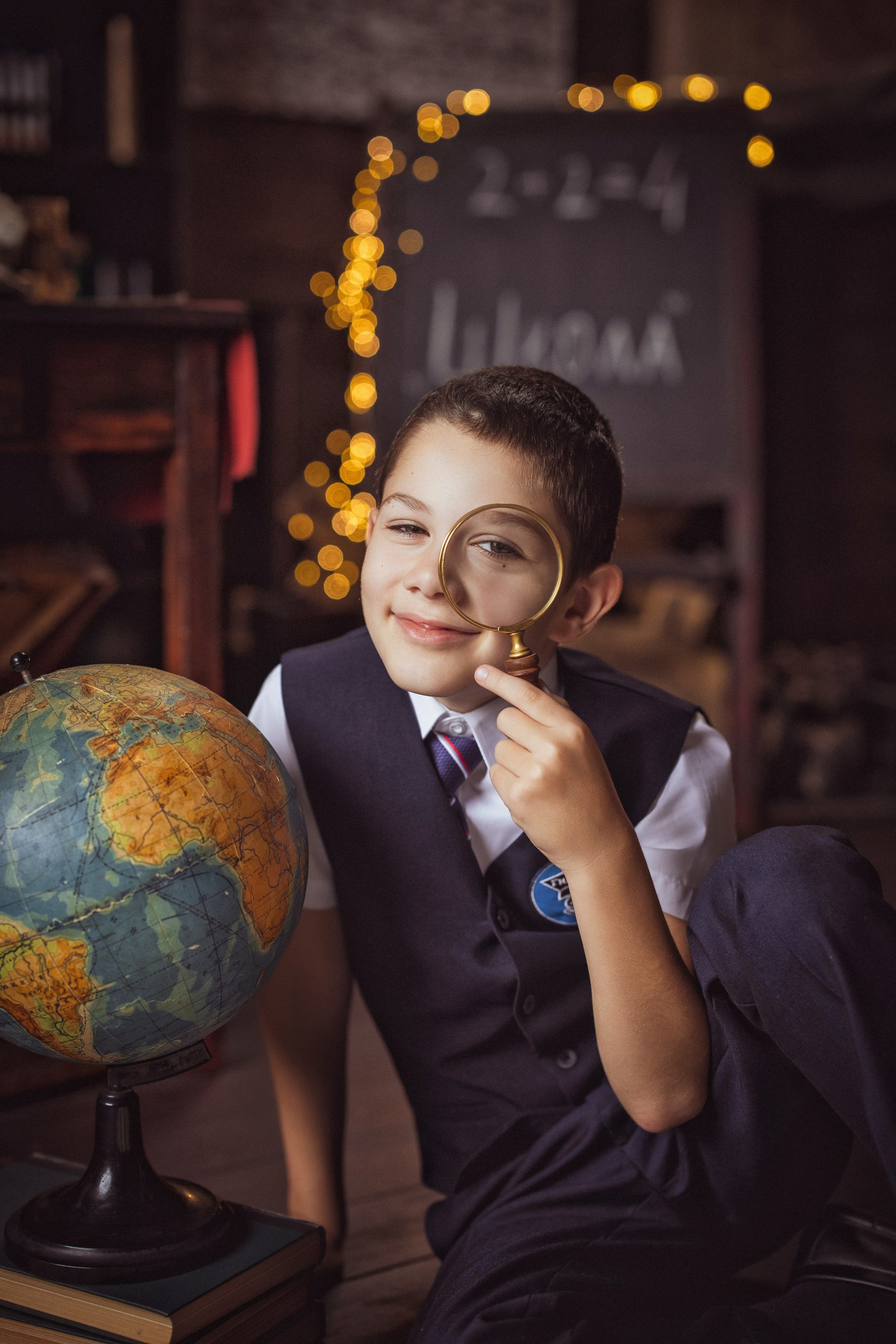 Школьная фотосессия, город Краснодар. Семейный и детский фотограф в Краснодаре Анна Трашкова