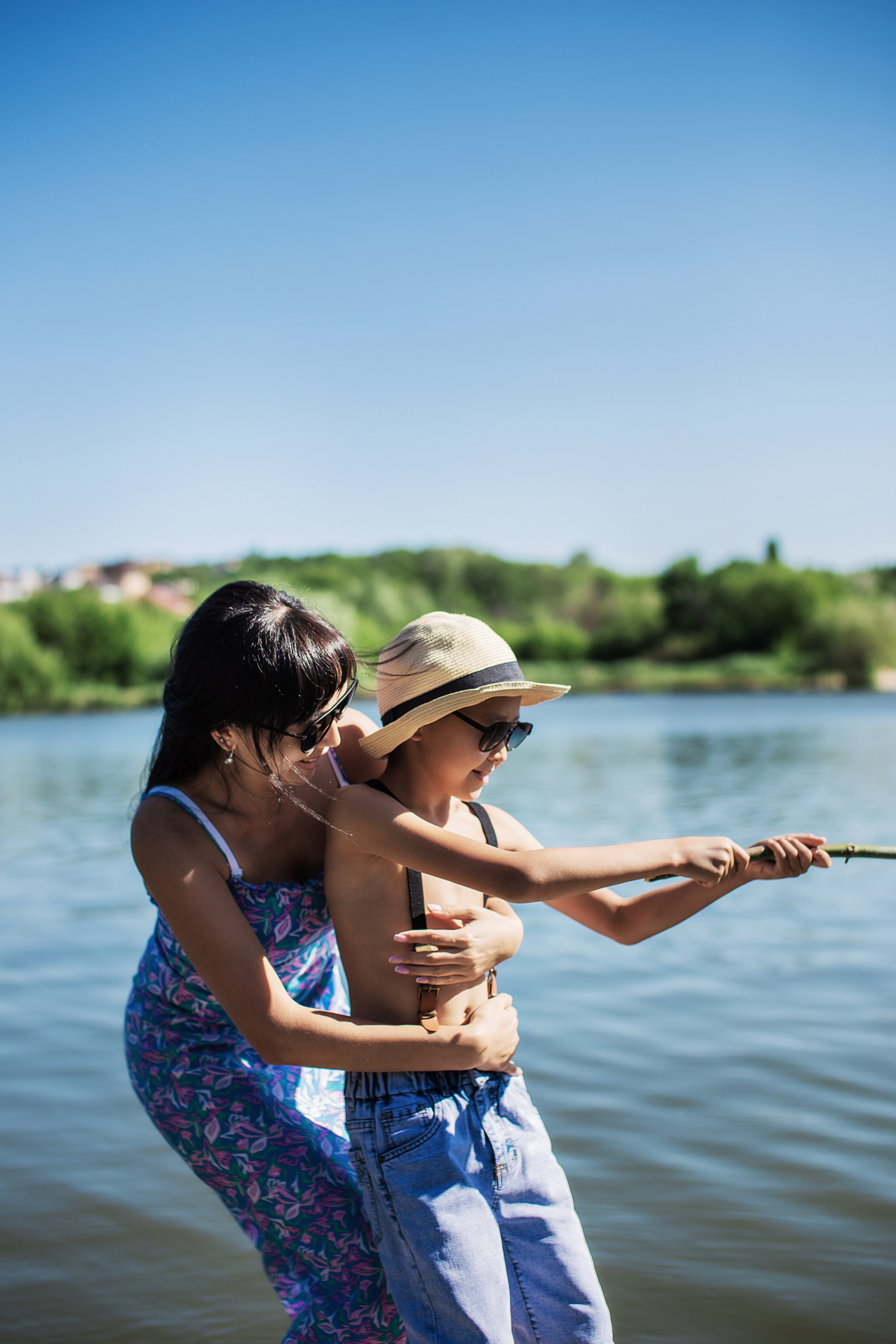 На рыбалке. Семейный фотограф в Саратове