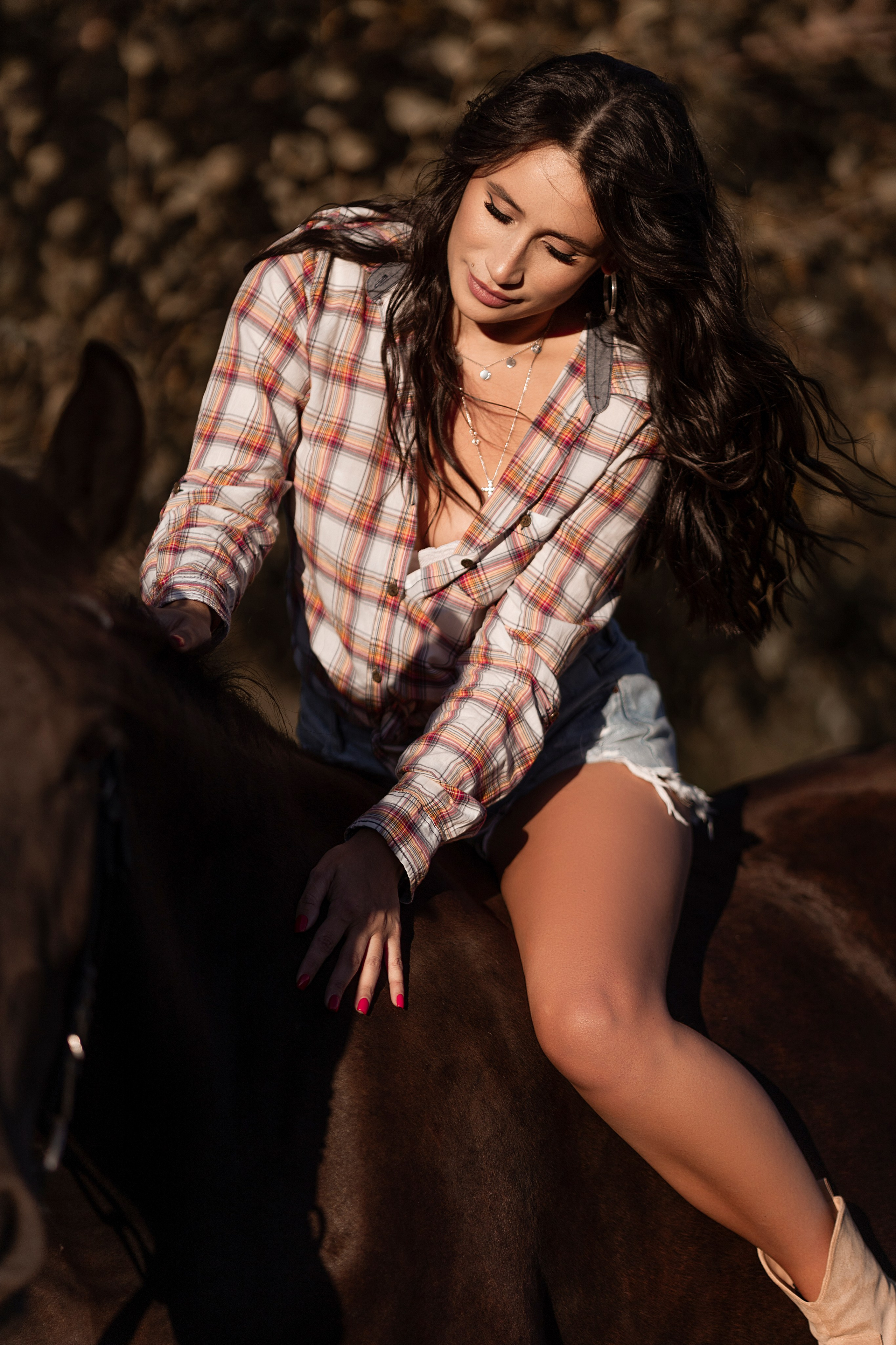 Съемки с лошадьми. Фотограф Хабаровск, Ангелина