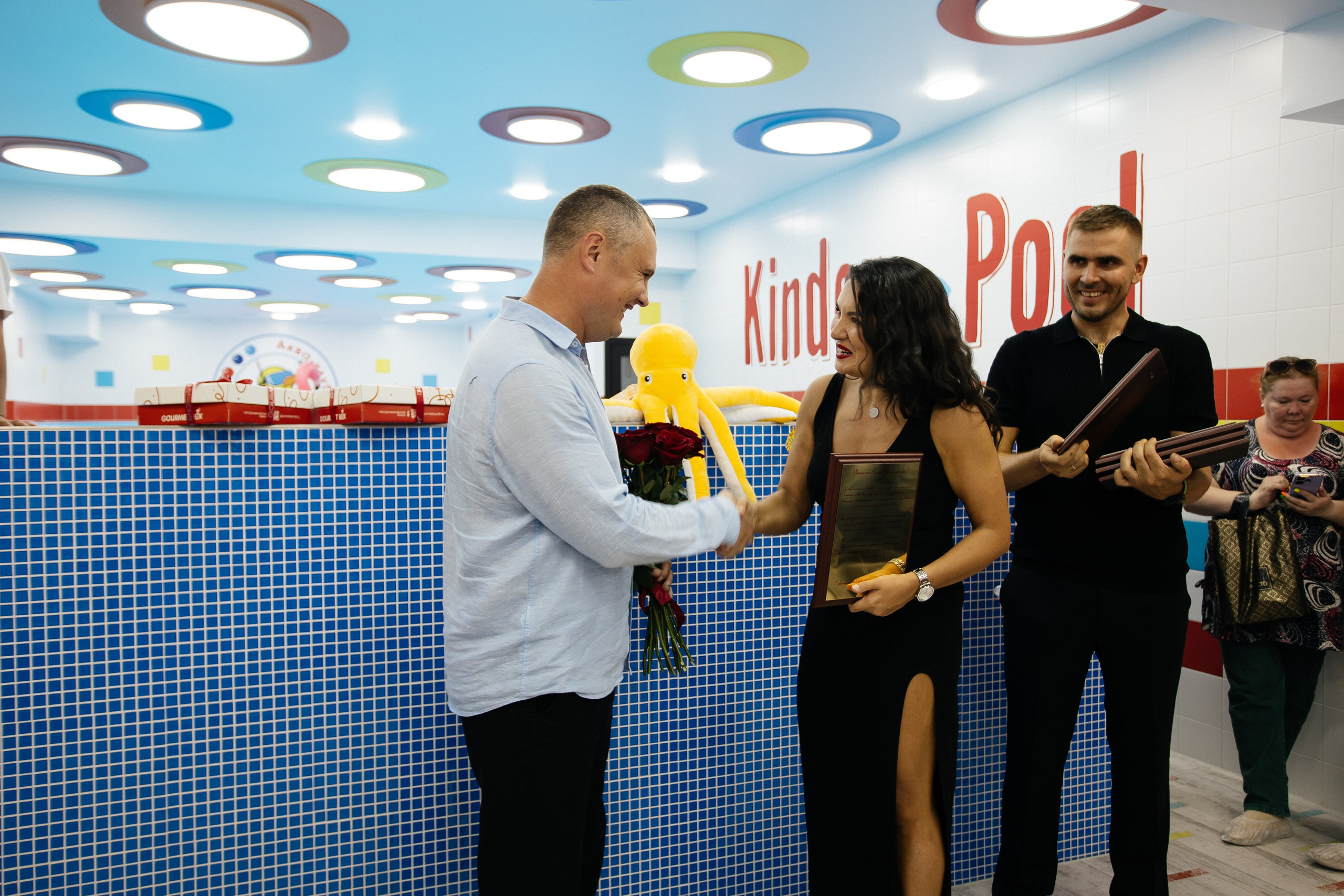 Открытие бассейна. Фотограф в Иркутске