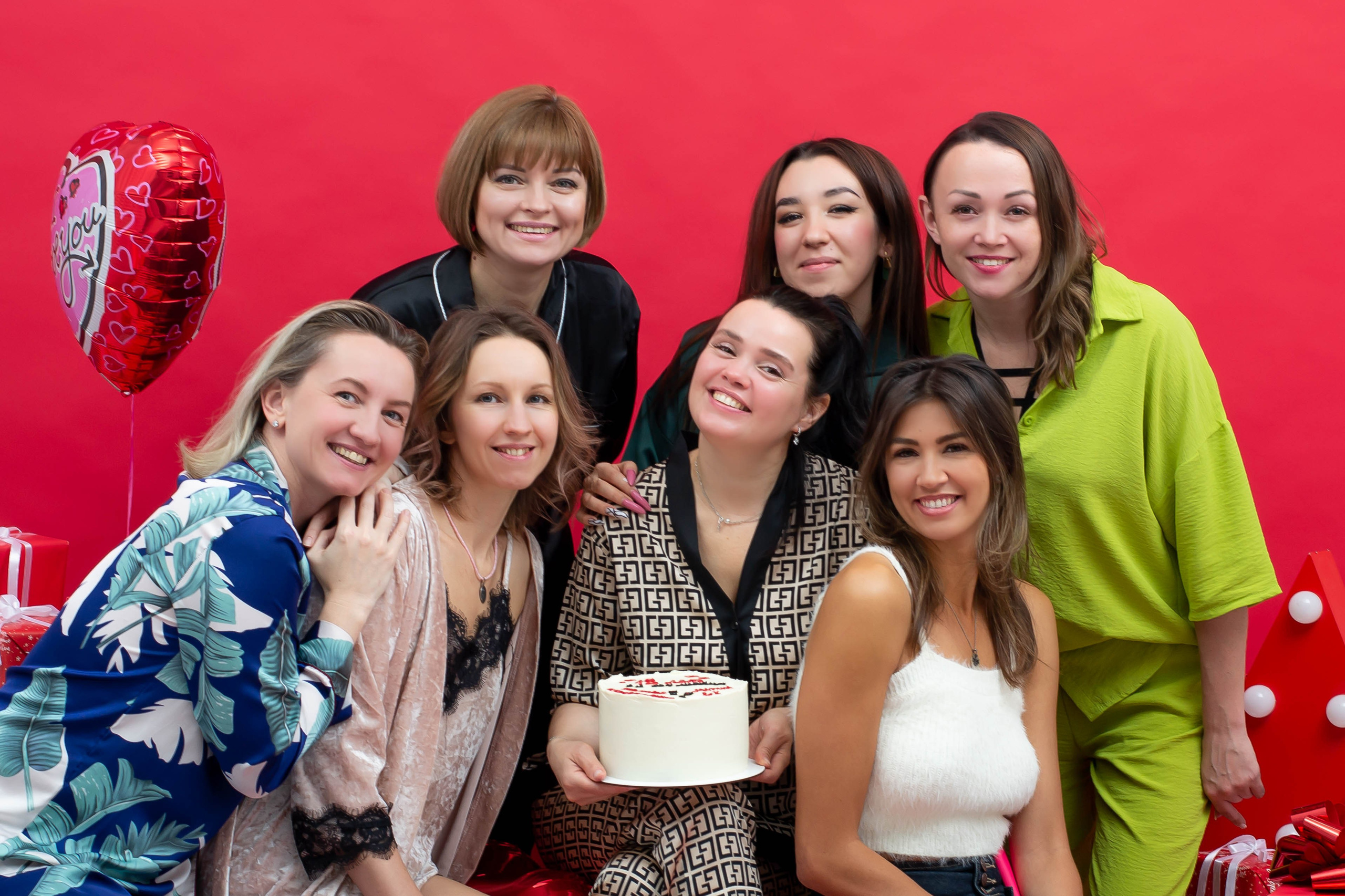 ДР Юлии в студии Клевер. Екатерина Бикбаева фотограф, видеограф, медиа-продюсер