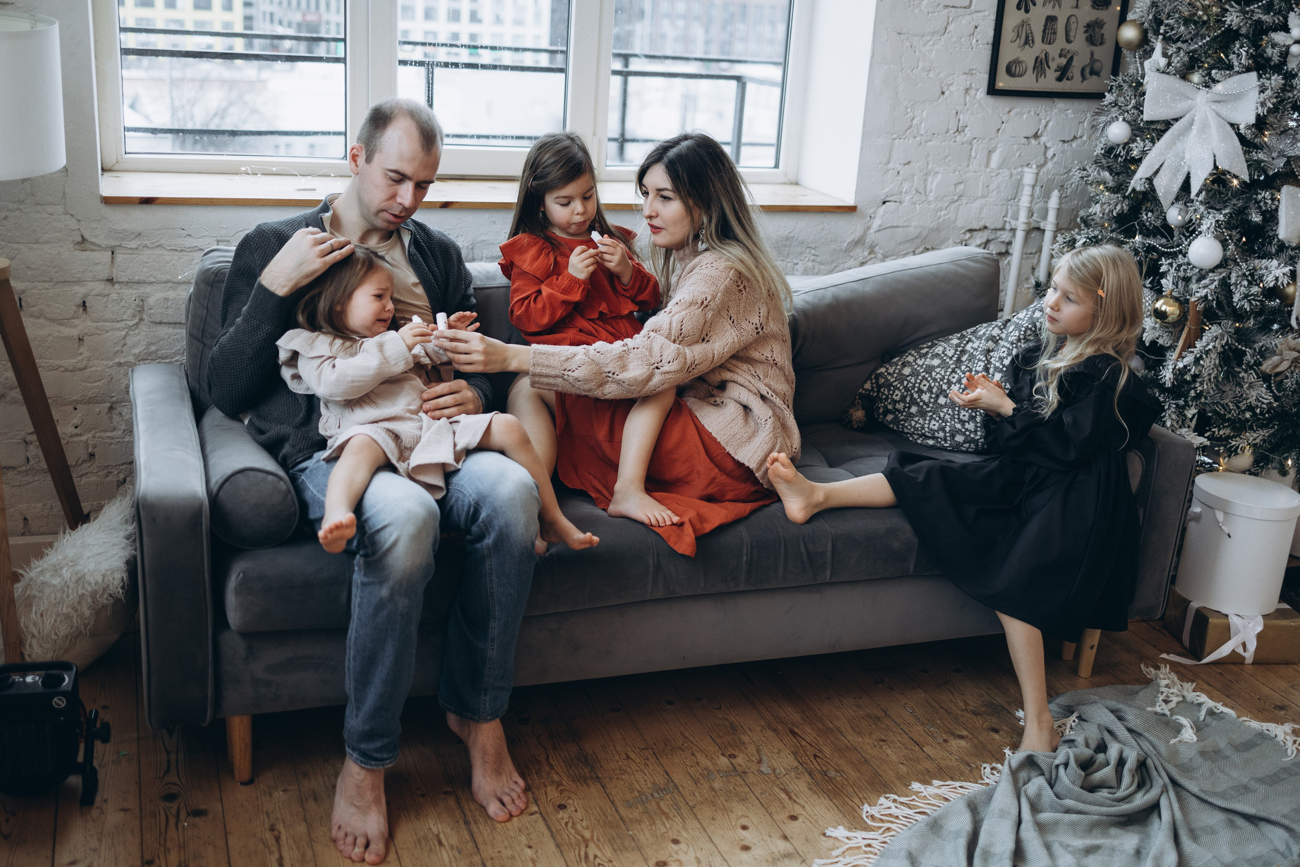 Эля, Вася, Алиса, Ева, Мира. Семейный фотограф в Москве Виктория Ястребинская