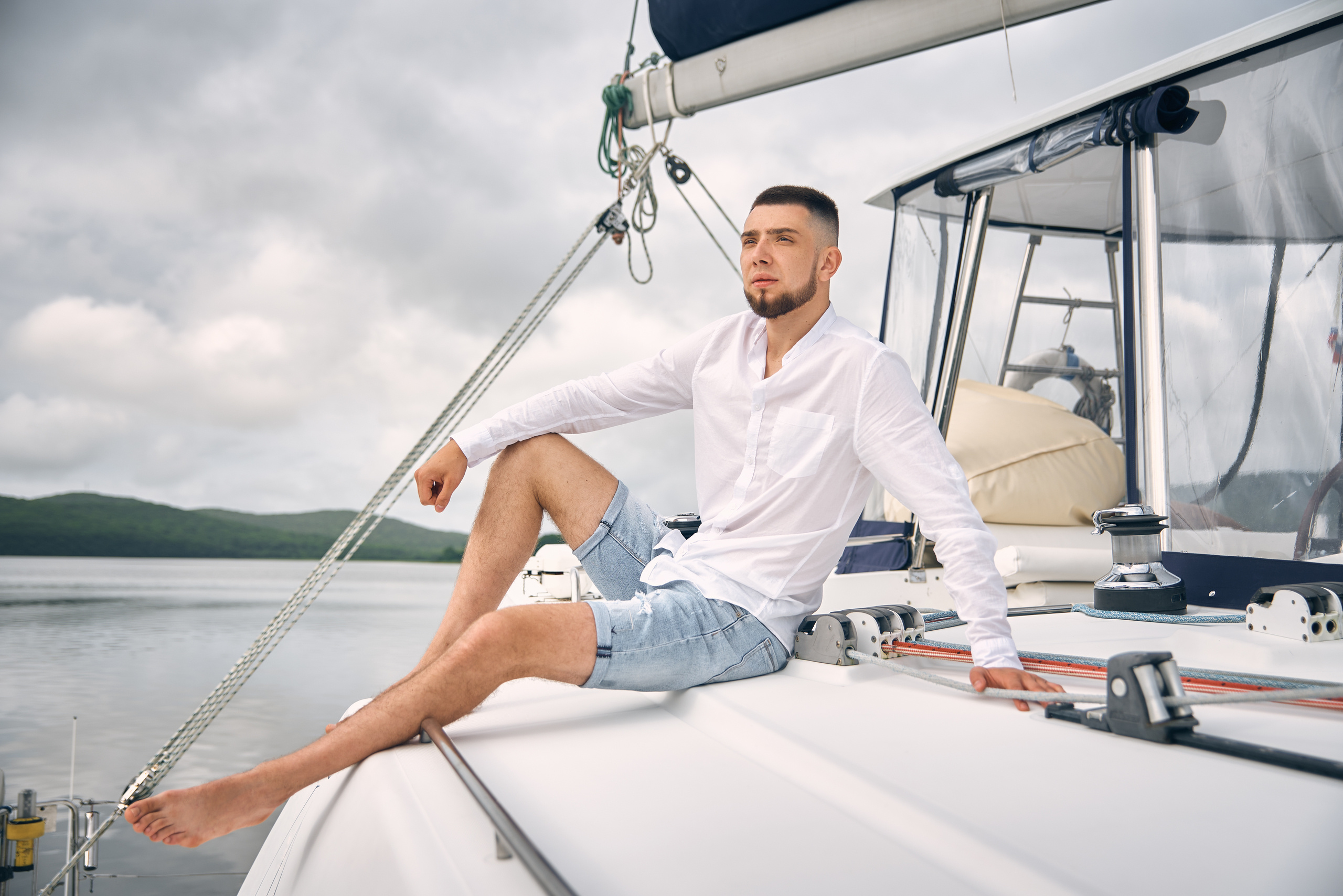 Морская история Юли и Димы. Фотограф новорожденных во Владивостоке Ромашко Виктория