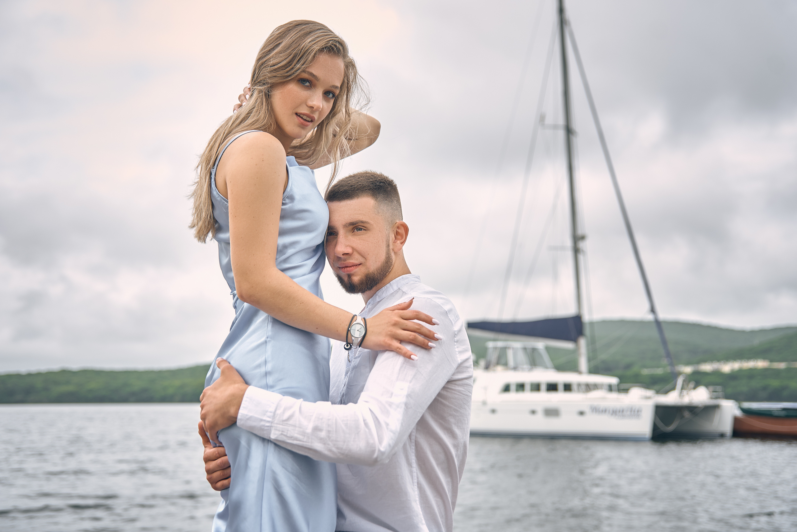 Морская история Юли и Димы. Фотограф новорожденных во Владивостоке Ромашко Виктория