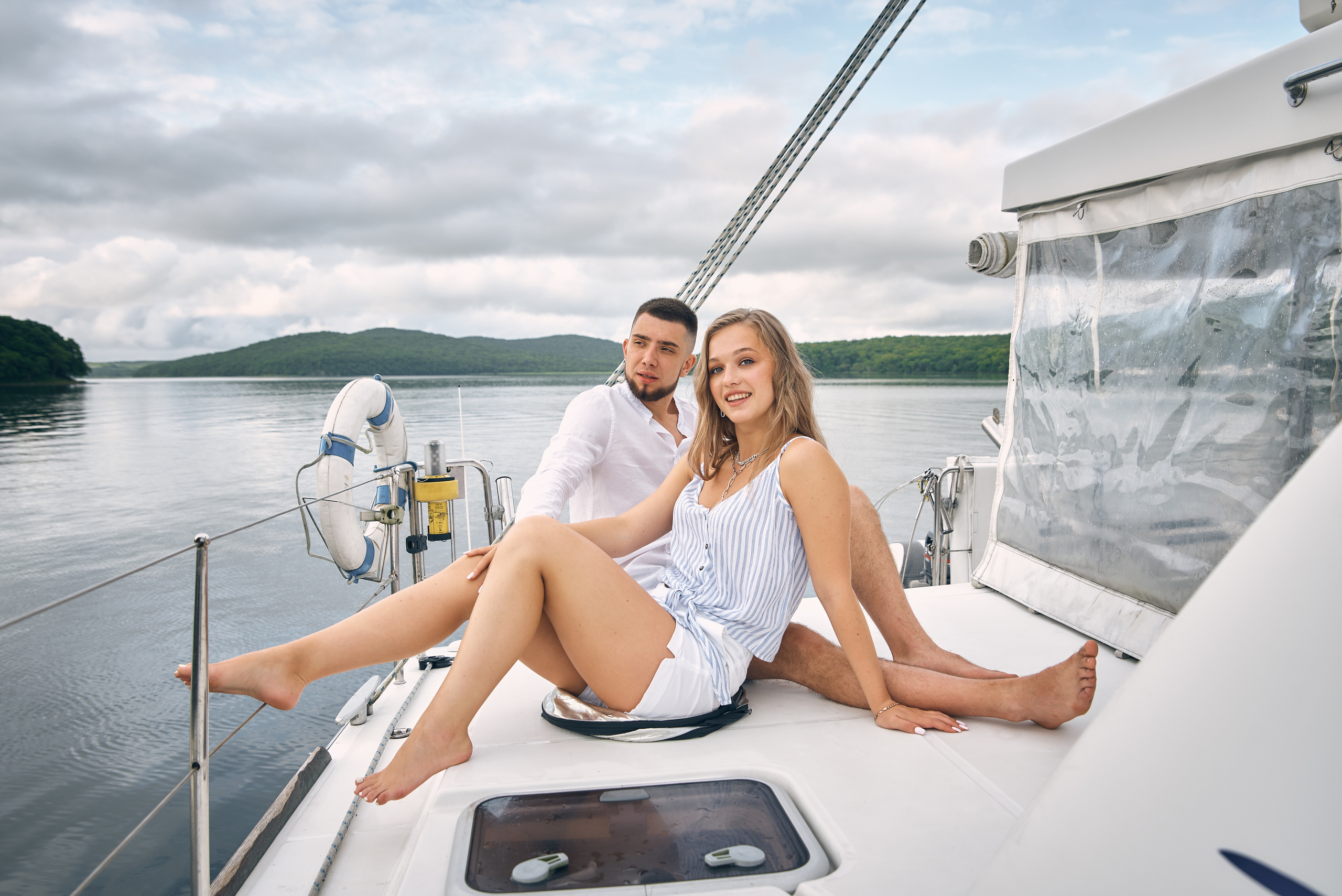 Морская история Юли и Димы. Фотограф новорожденных во Владивостоке Ромашко Виктория