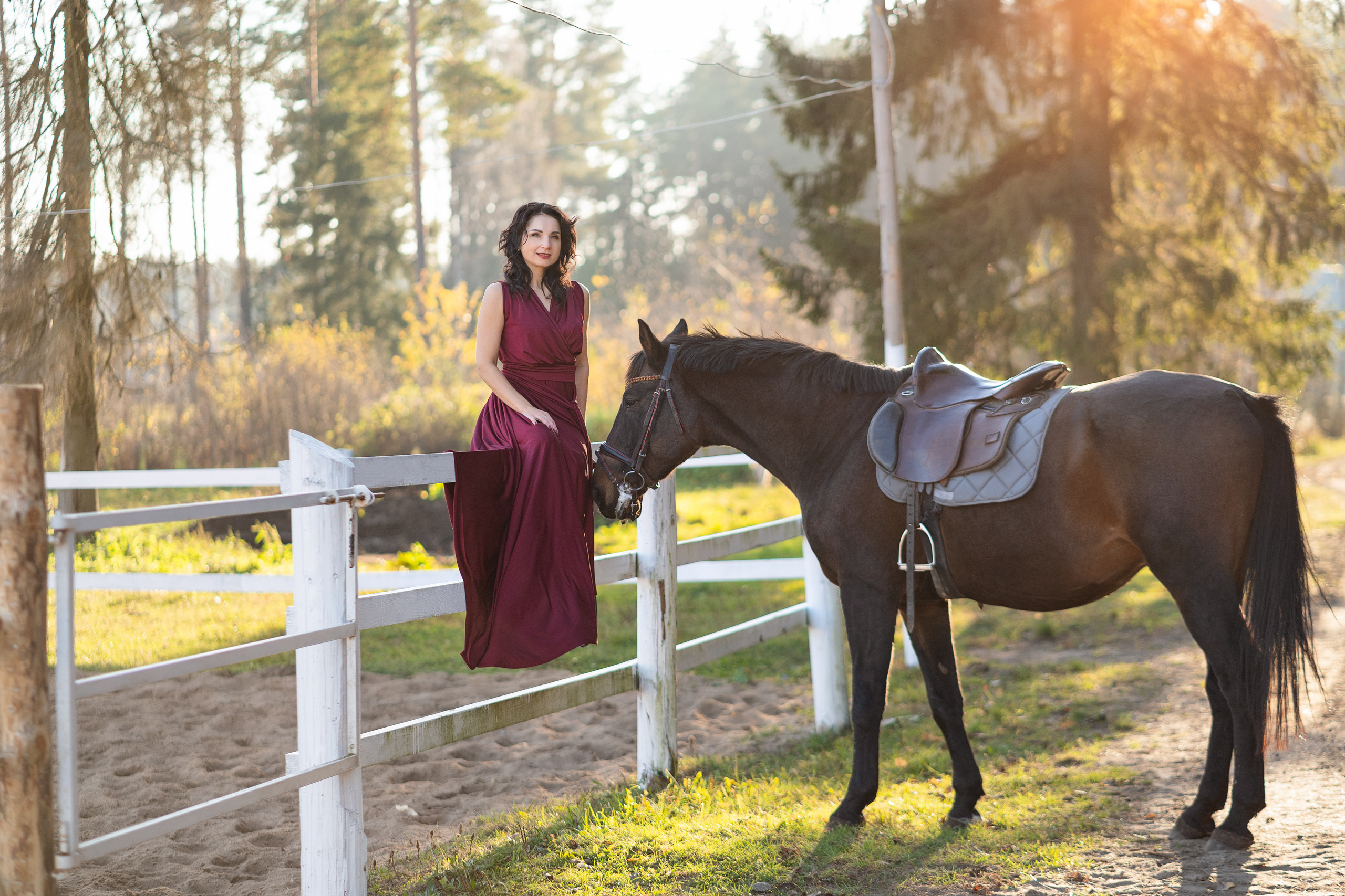 Конная прогулка. Семейный и свадебный фотограф Минск, Беларусь Анна Орловская