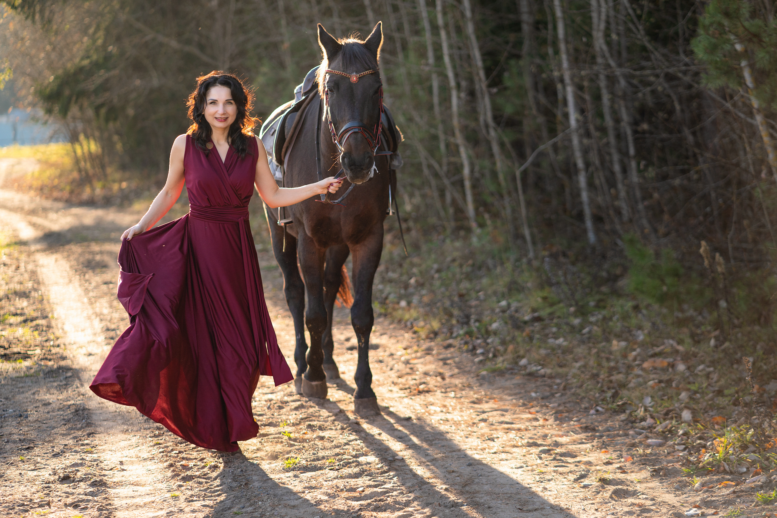 Конная прогулка. Семейный и свадебный фотограф Минск, Беларусь Анна Орловская