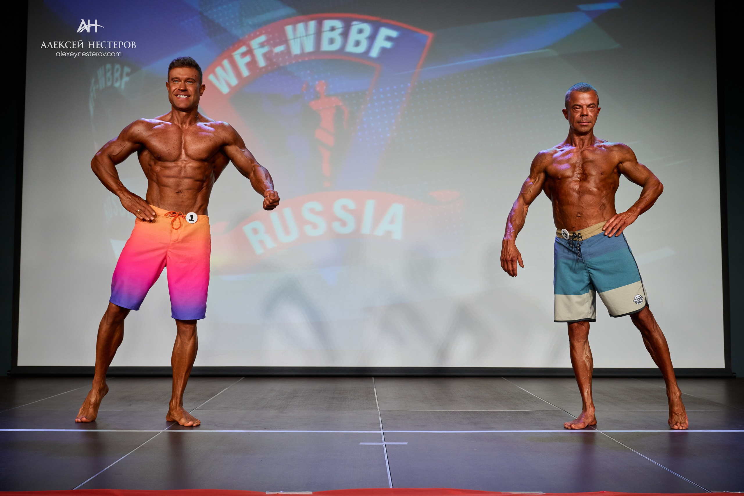 Фото с турнира «Прометей 2, WFF-WBBF Russia» 26 октября 2025. Спортивный фитнес фотограф Алексей Нестеров