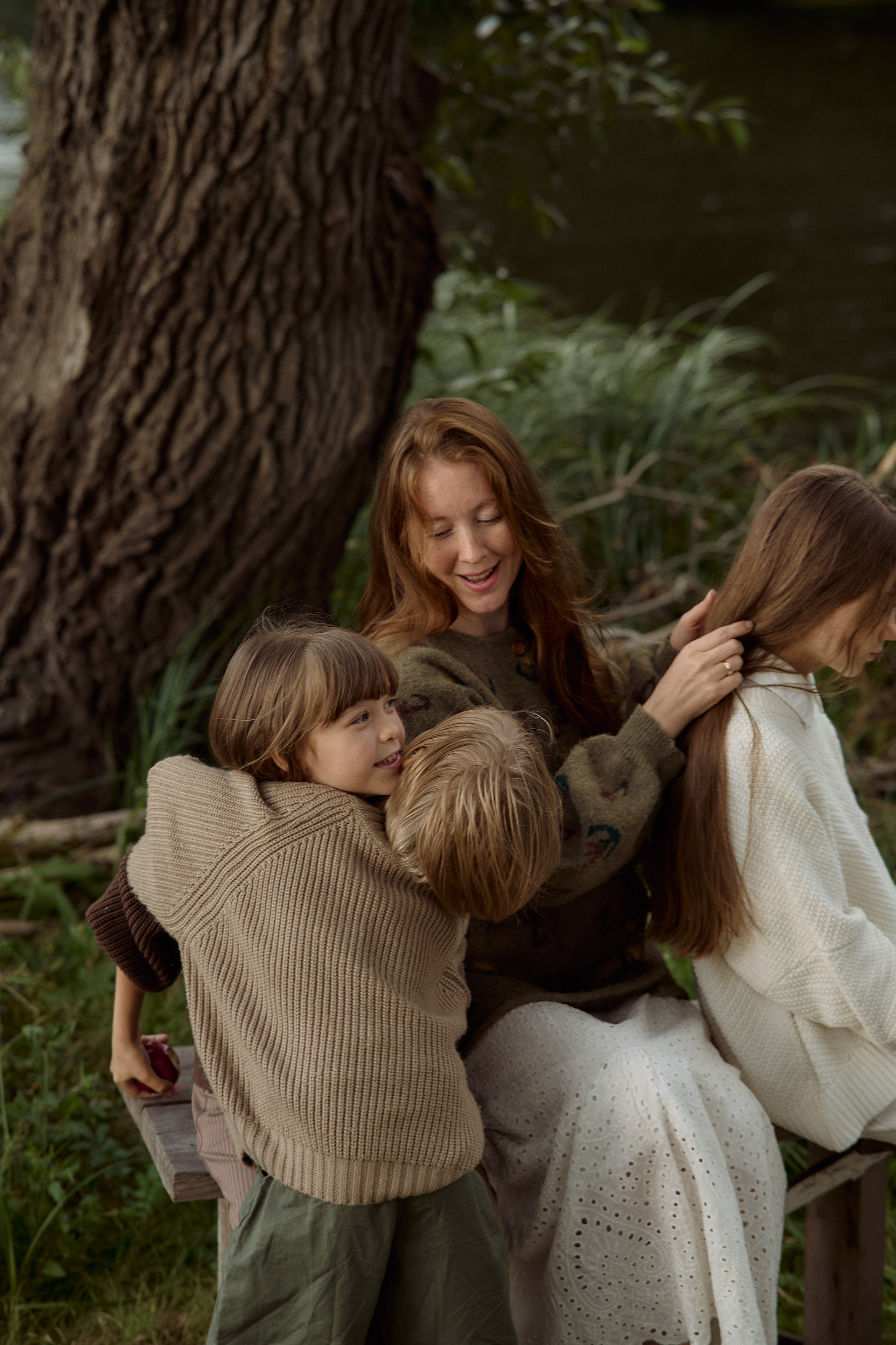 Ирина с детьми. Семейный и свадебный lifestyle-фотограф в Москве Мария Петрова
