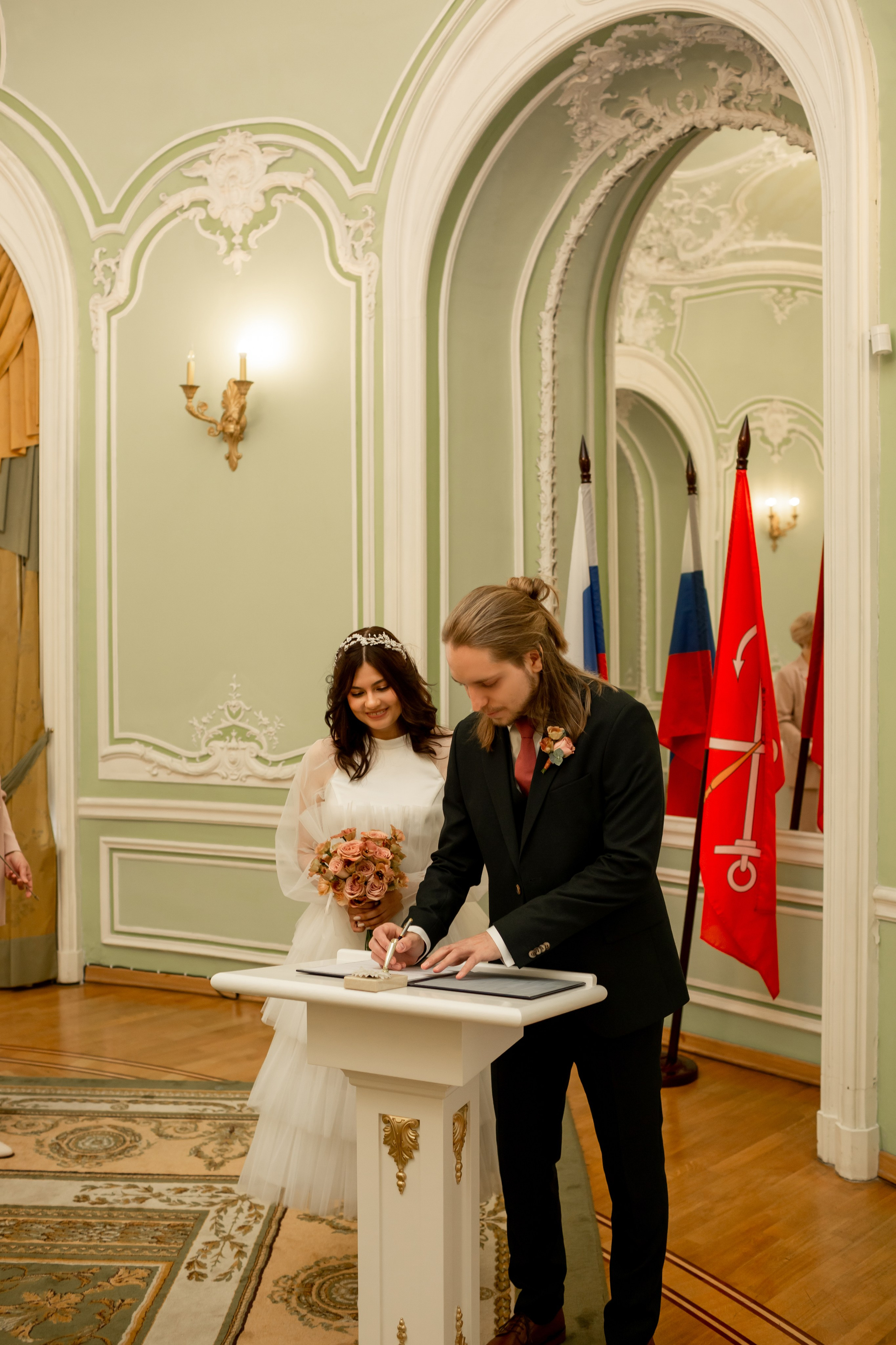 Свадебная фотосессия в Санкт-Петербурге. Свадебный фотограф Кирилл Белый