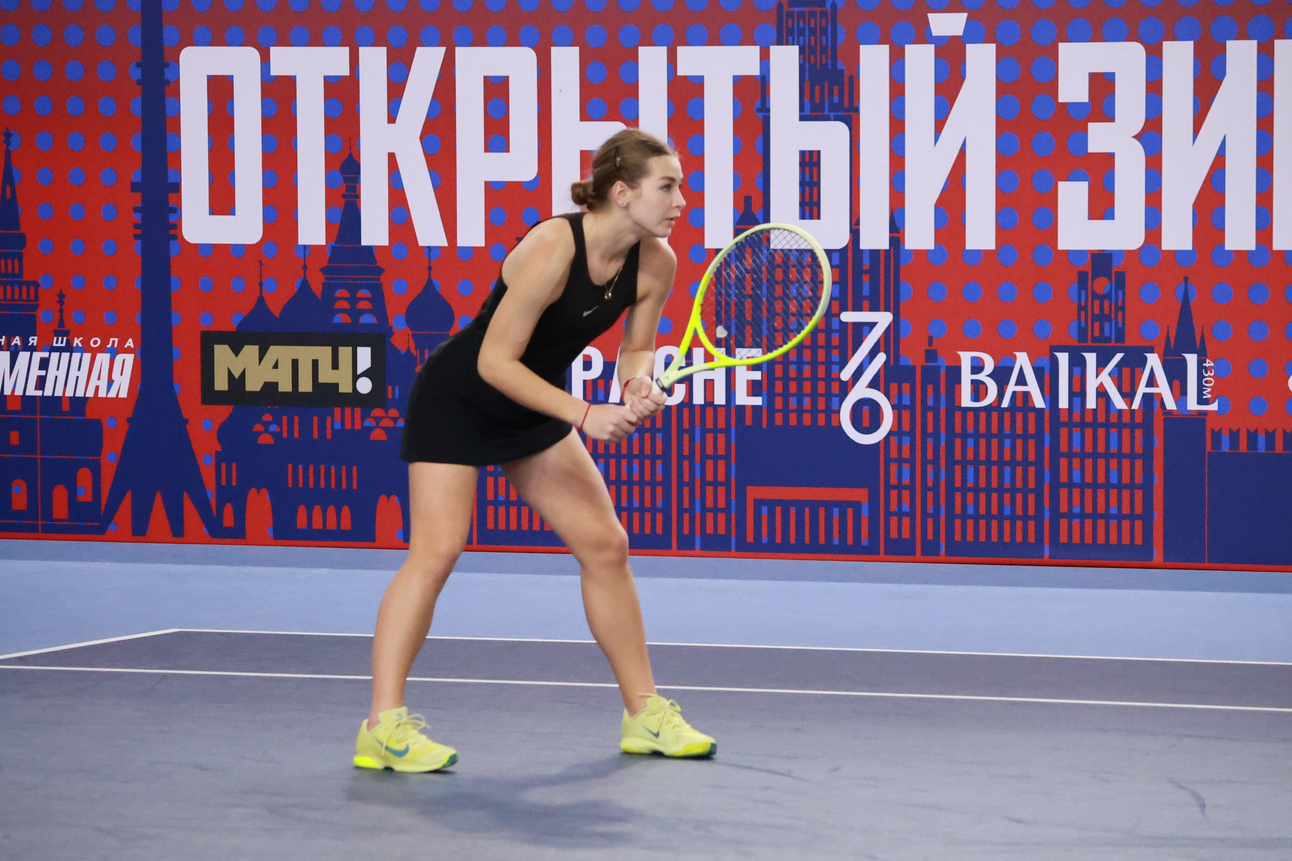 Открытый зимний кубок по теннису Winter Moscow Open 2025. Репортажный фотограф, спортивный фотограф в Москве и области