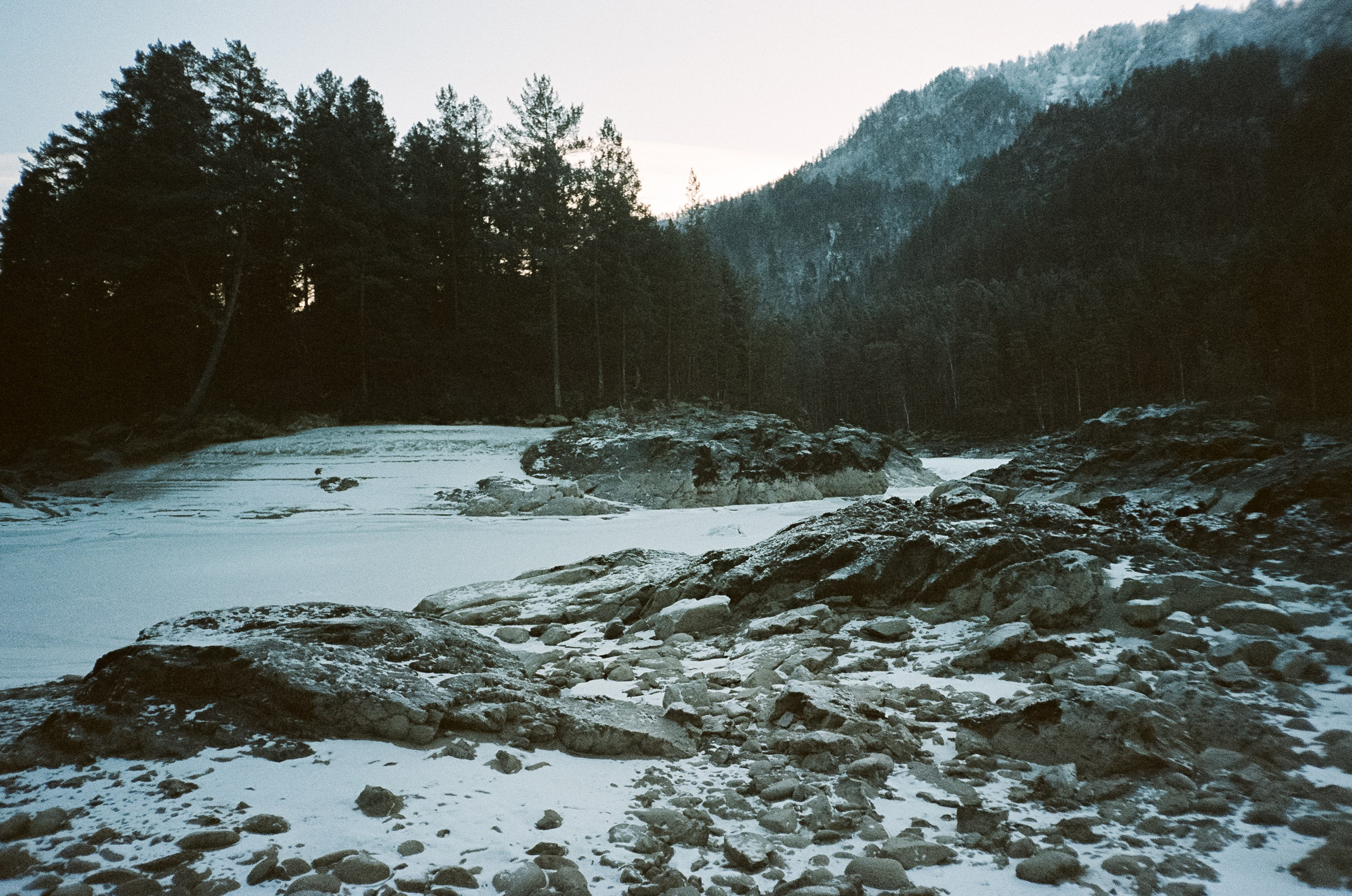 Кедровый остров в суровый мороз. Фотограф-документалист Мария Осокина