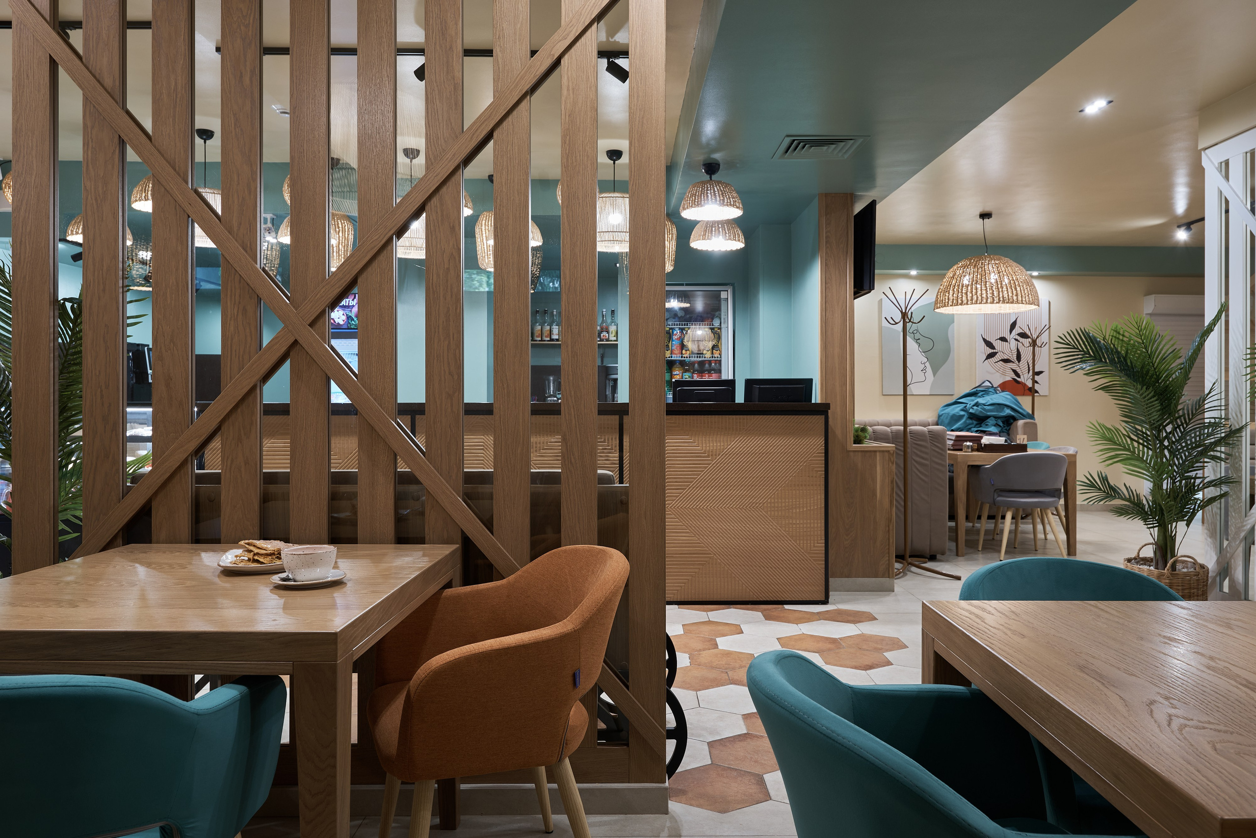 Пиццерия, Костанай (Казахстан). Абросимов Лев интерьерный и архитектурный фотограф