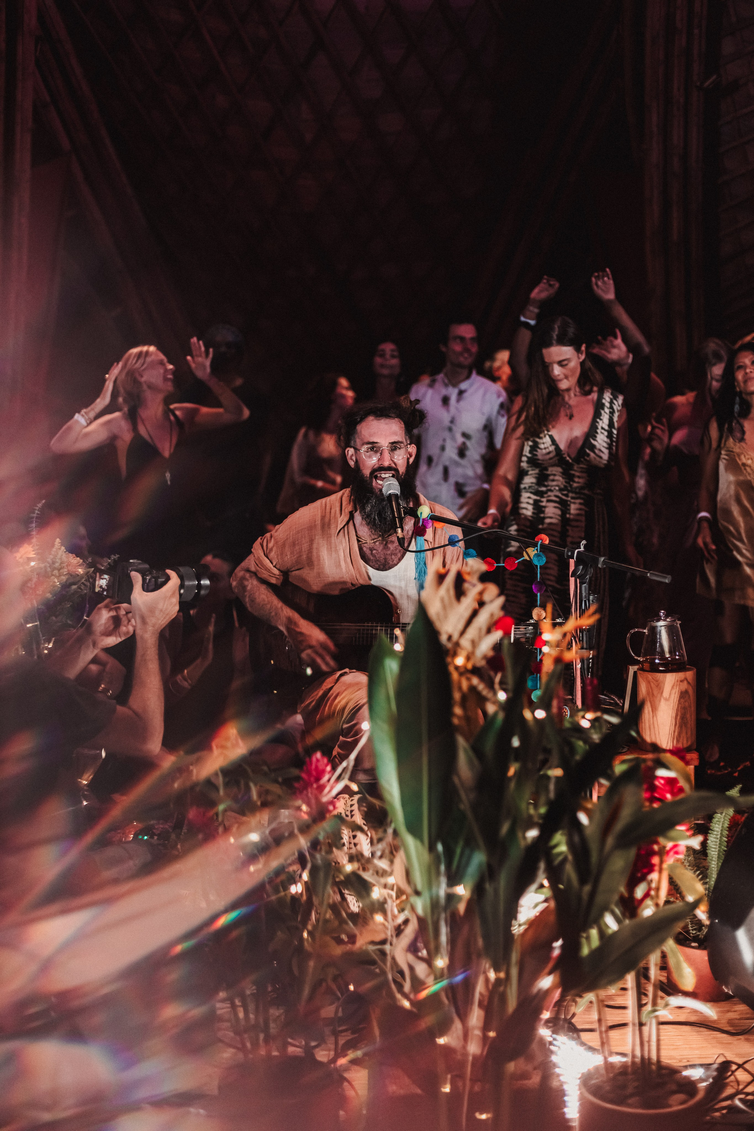 Hanuman Project kirtan at Alchemy march. Mariam Bagdasaryan