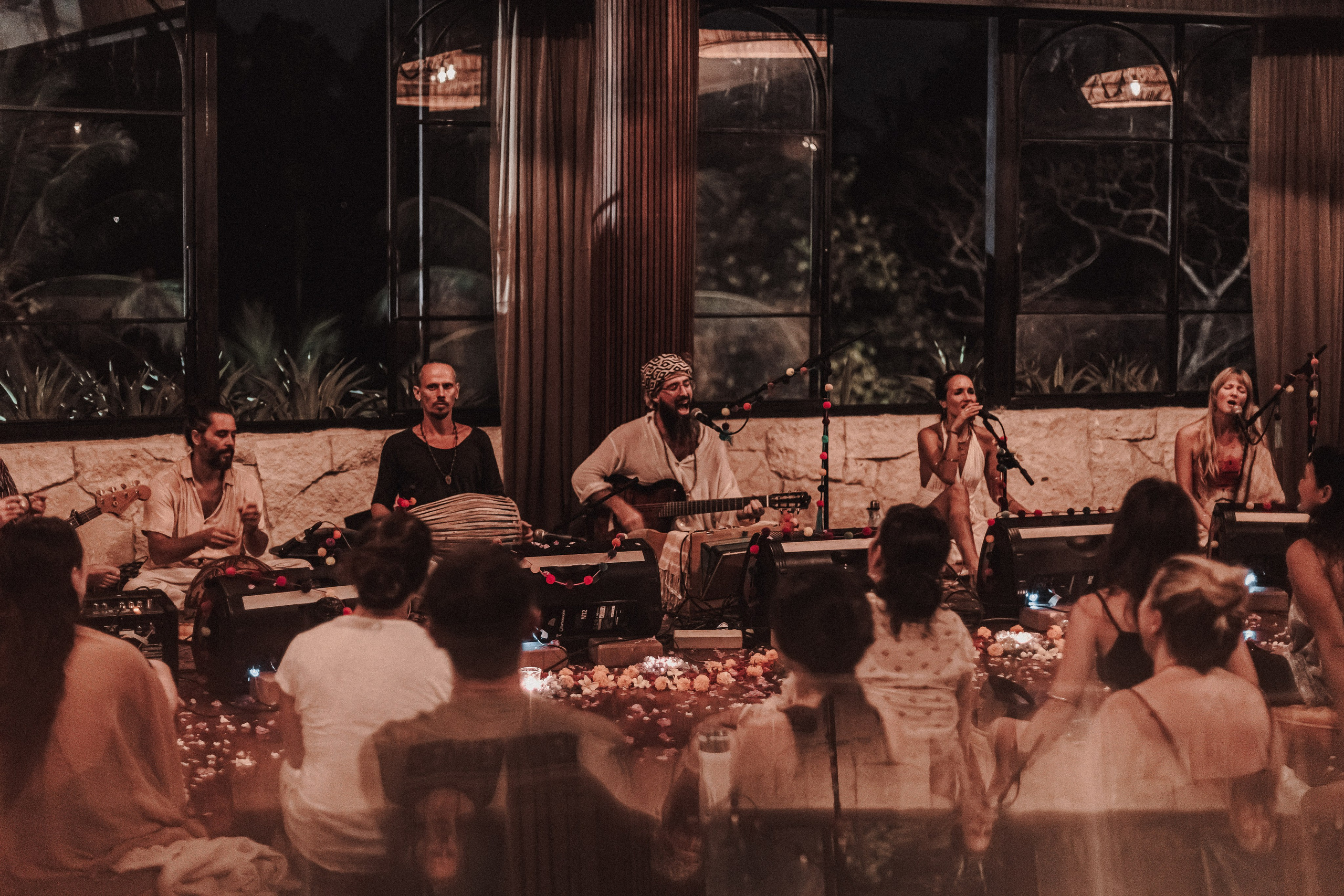 Hanuman Project on Krishna Das's retreat. Мариам Багдасарян