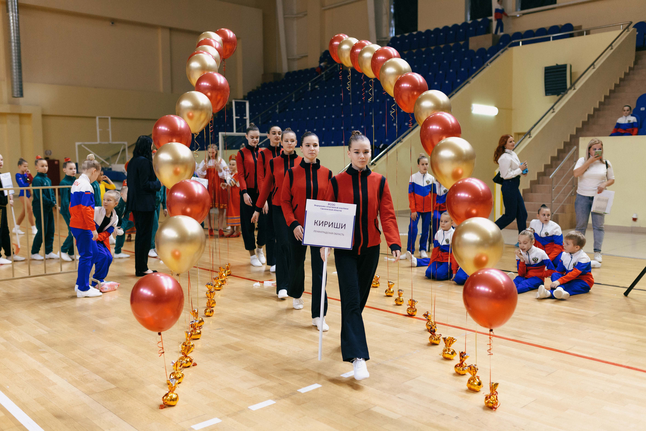 «Смоленские узоры» Чемпионат по спортивной аэробике. Спортивный фотограф Александр Васильев. RG и AGG