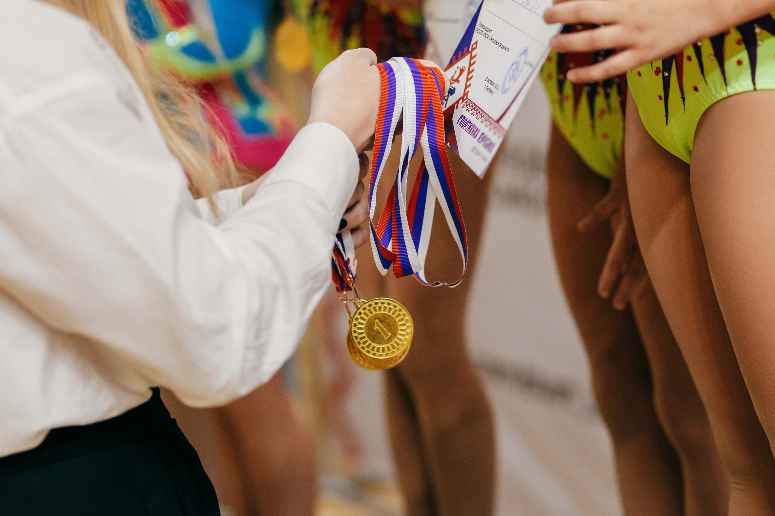 «Смоленские узоры» Чемпионат по спортивной аэробике. Спортивный фотограф Александр Васильев. RG и AGG