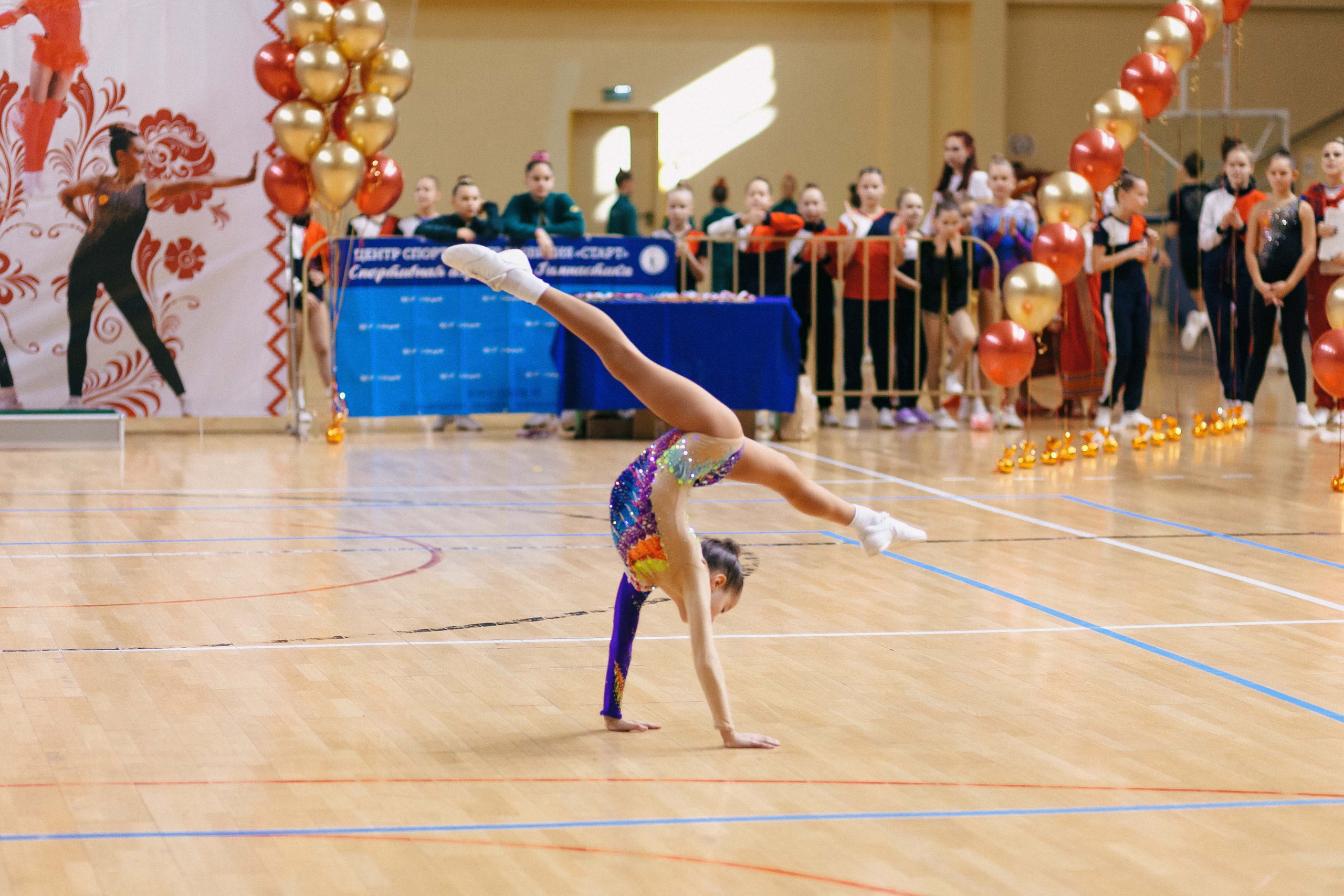 «Смоленские узоры» Чемпионат по спортивной аэробике. Спортивный фотограф Александр Васильев. RG и AGG